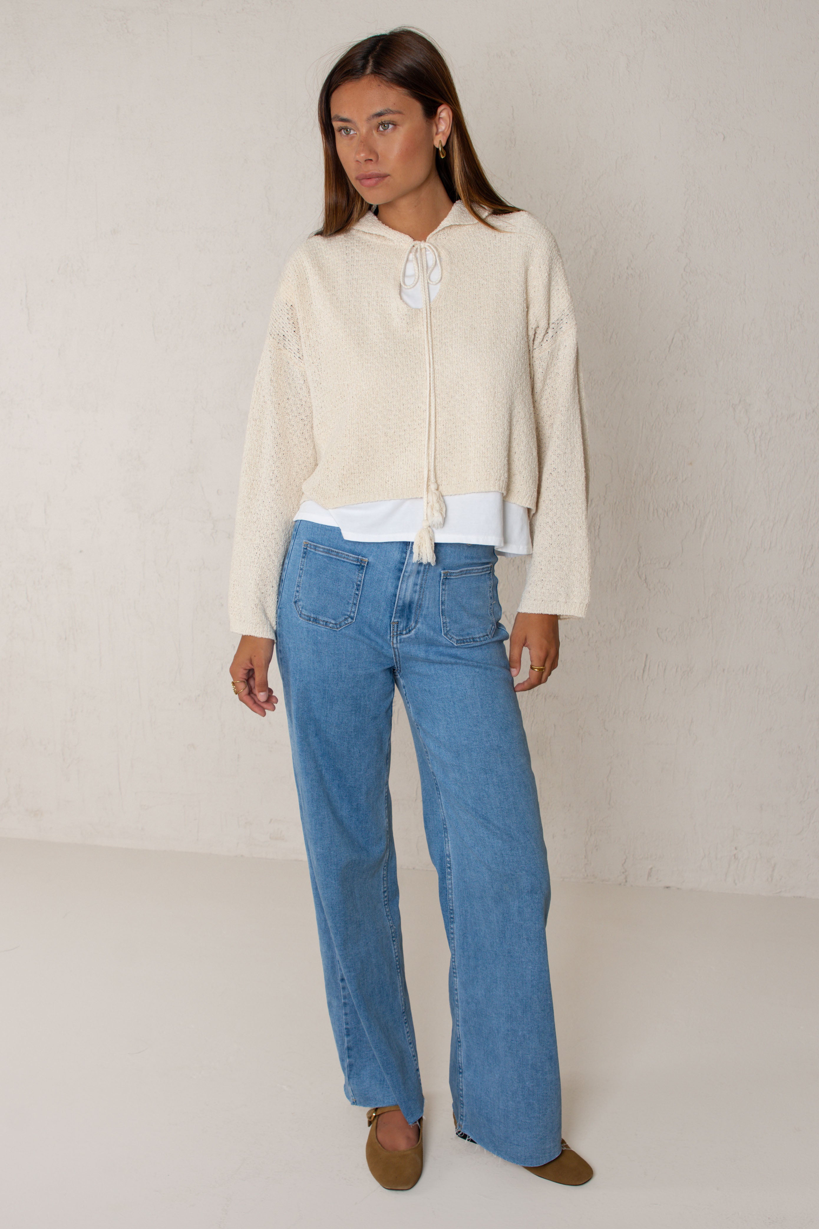 AURORA SWEATER // BEIGE