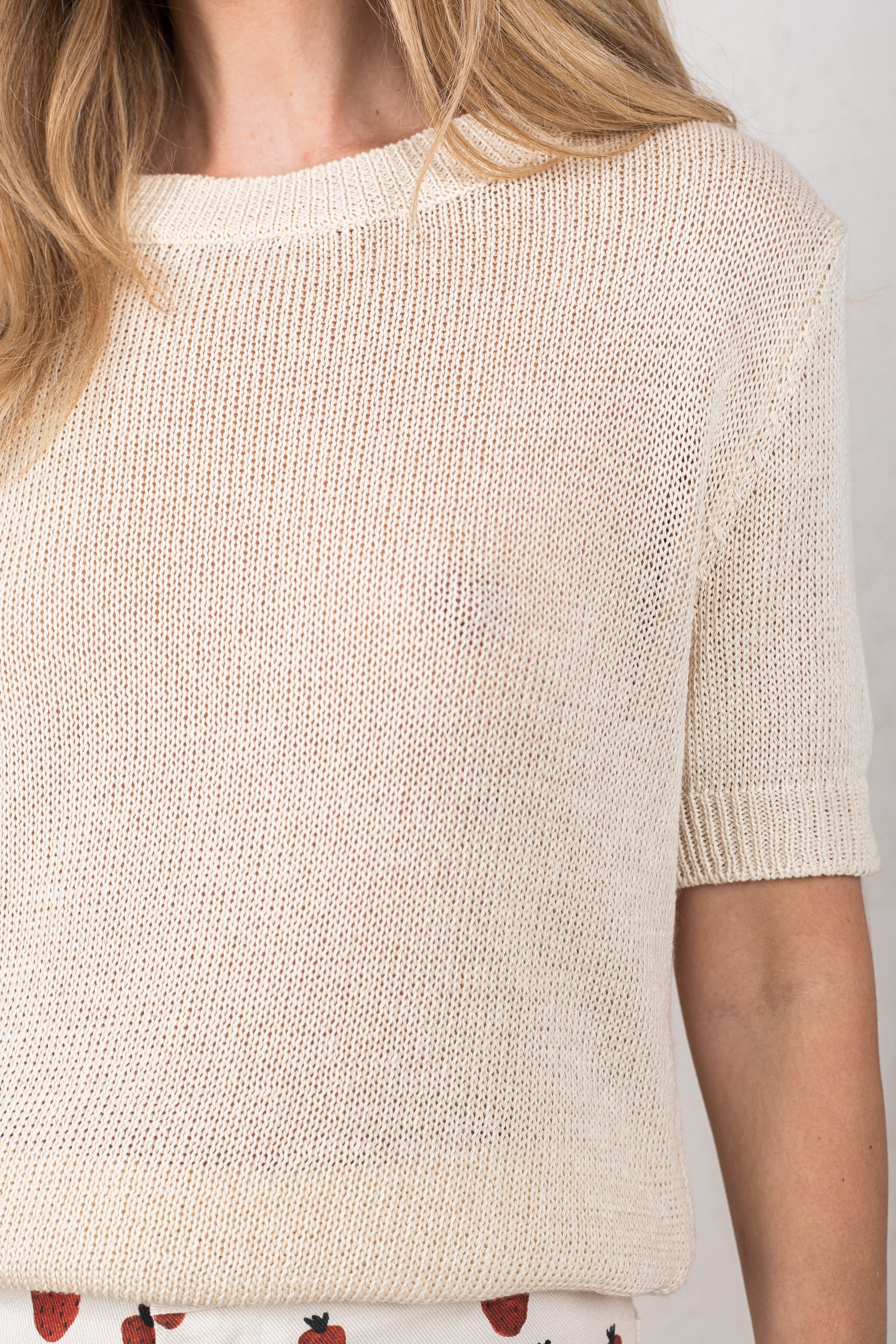 MAILLOT FLORA // BEIGE