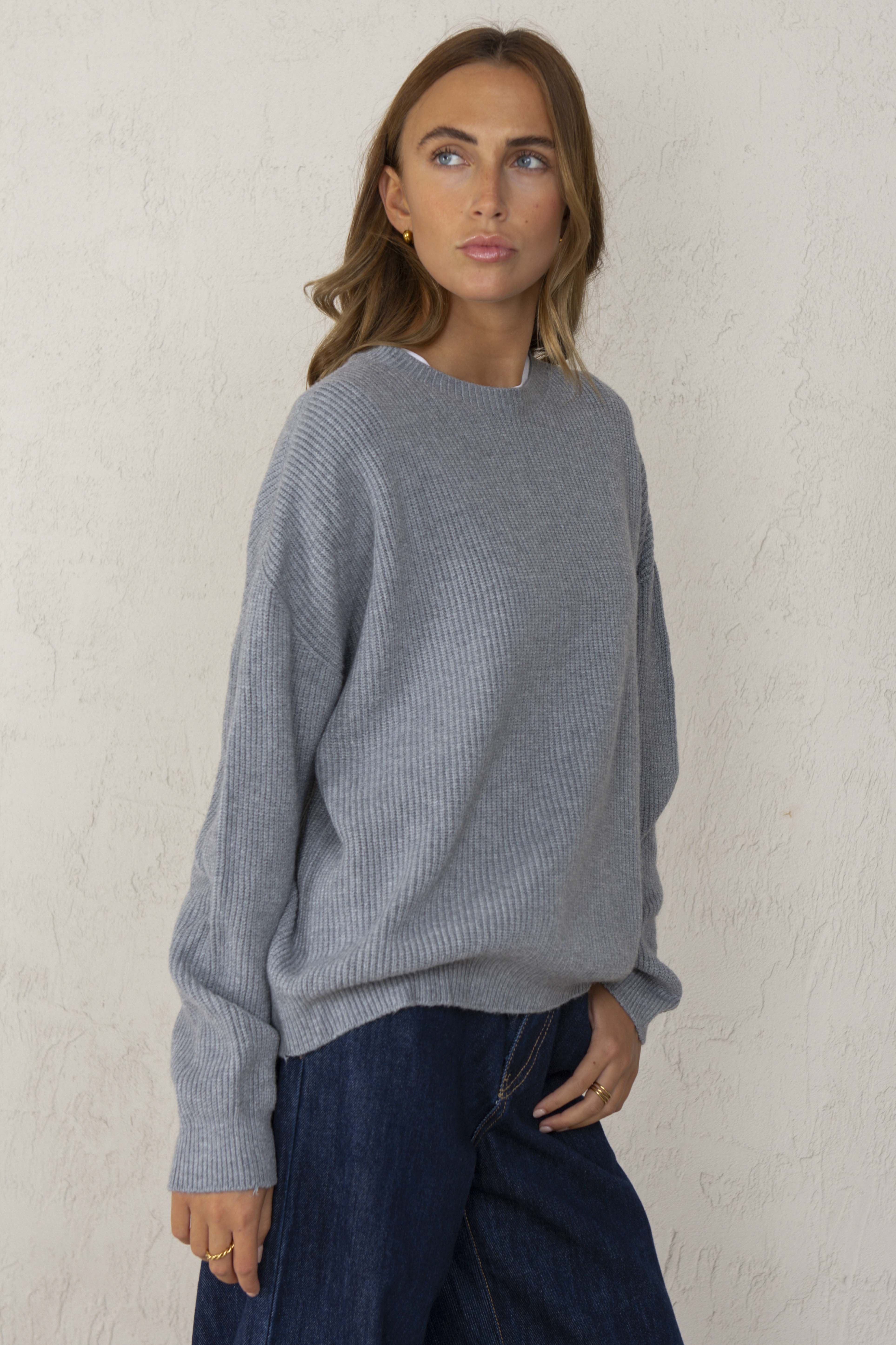 JERSEY OLIVIA // GRIS MEDIO