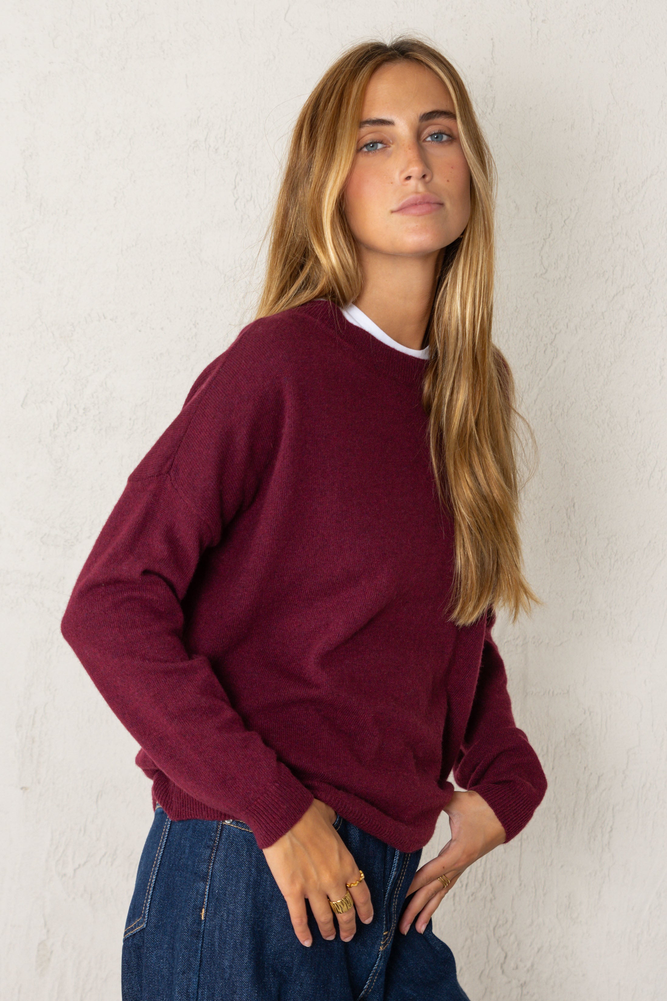 JERSEY PÍA // GRANATE