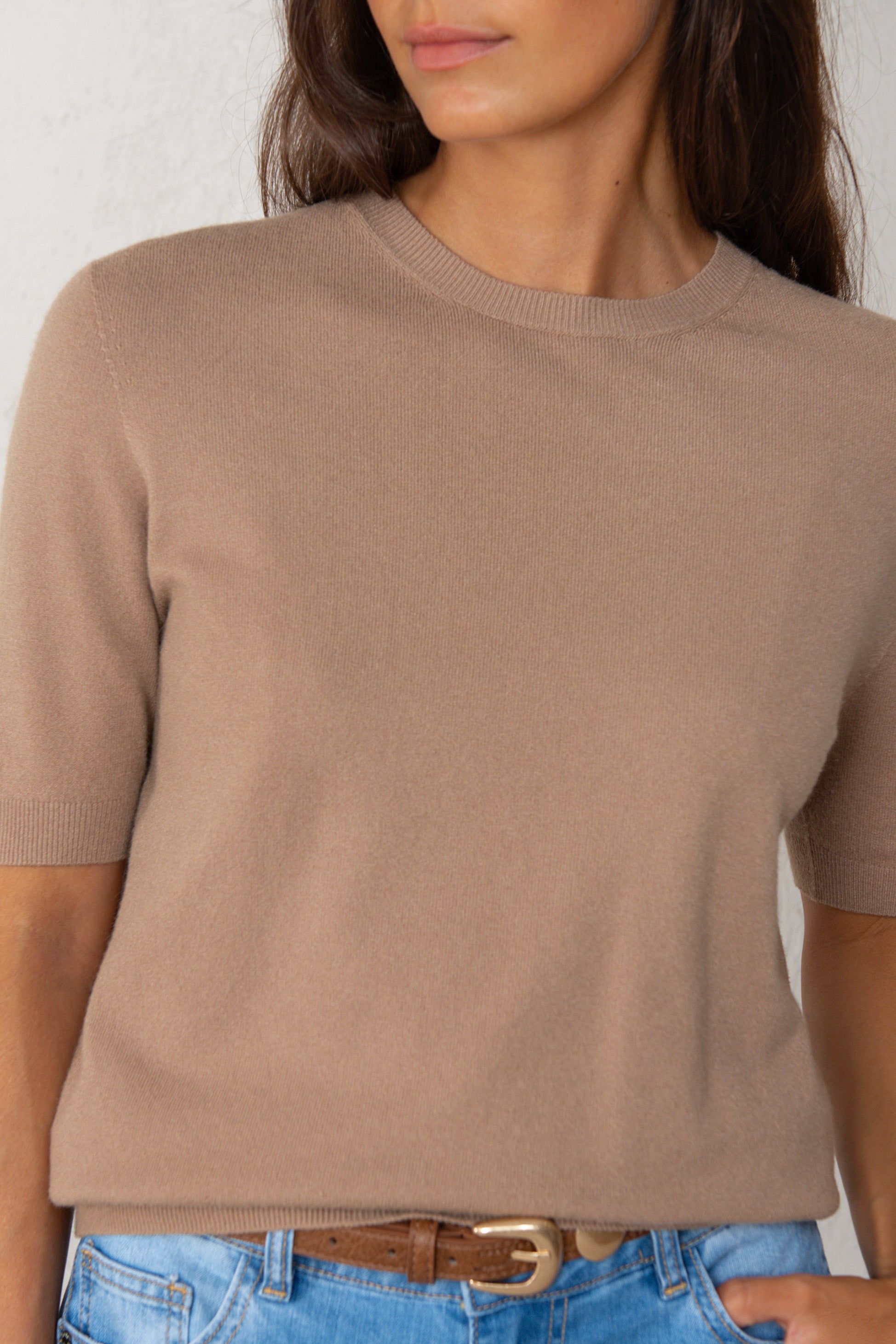 ELSA JERSEY // CAMEL