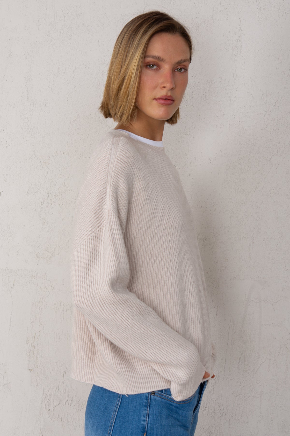 OLIVIA SWEATER // BEIGE