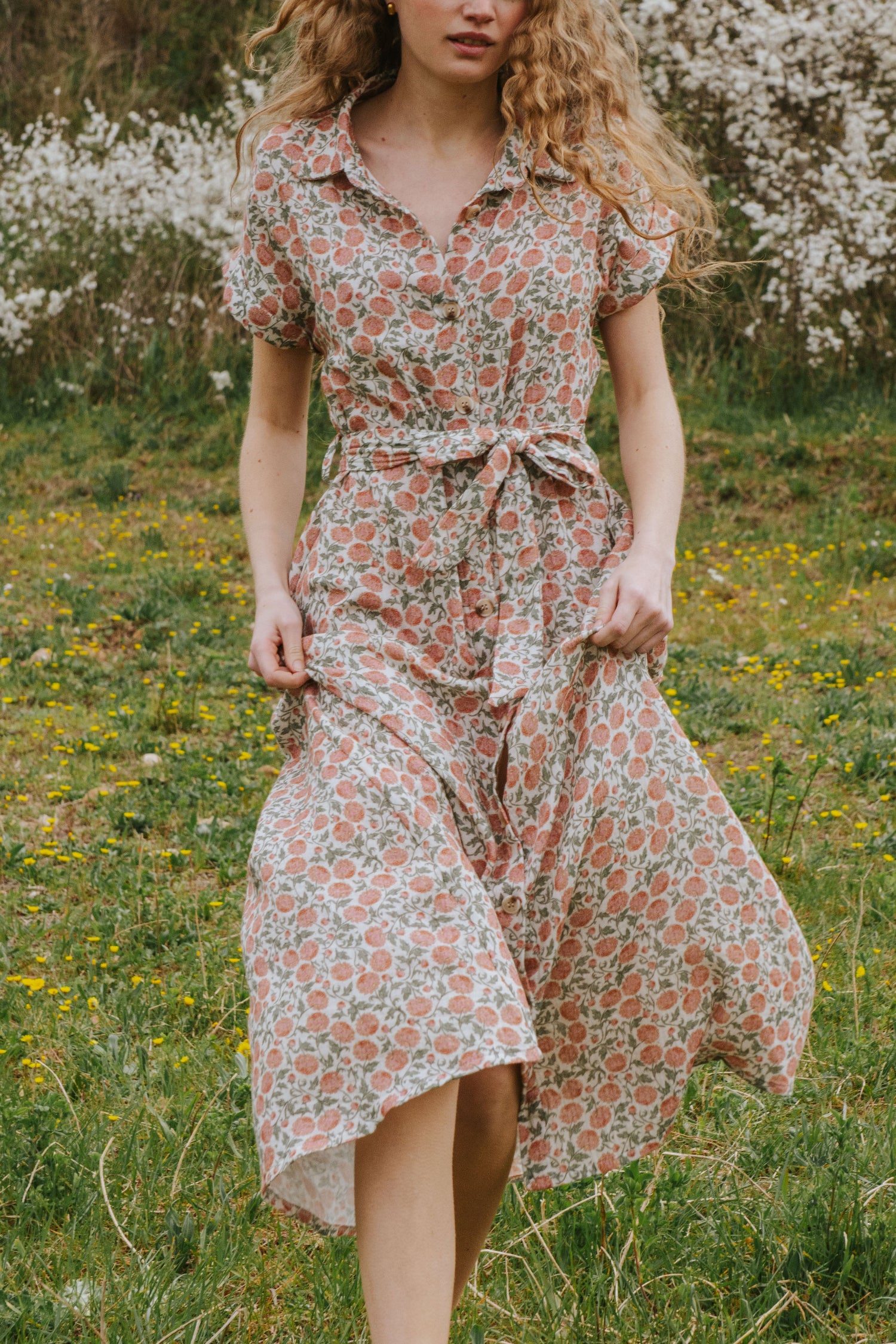 VESTIDO CAROL // FLORES VINTAGE