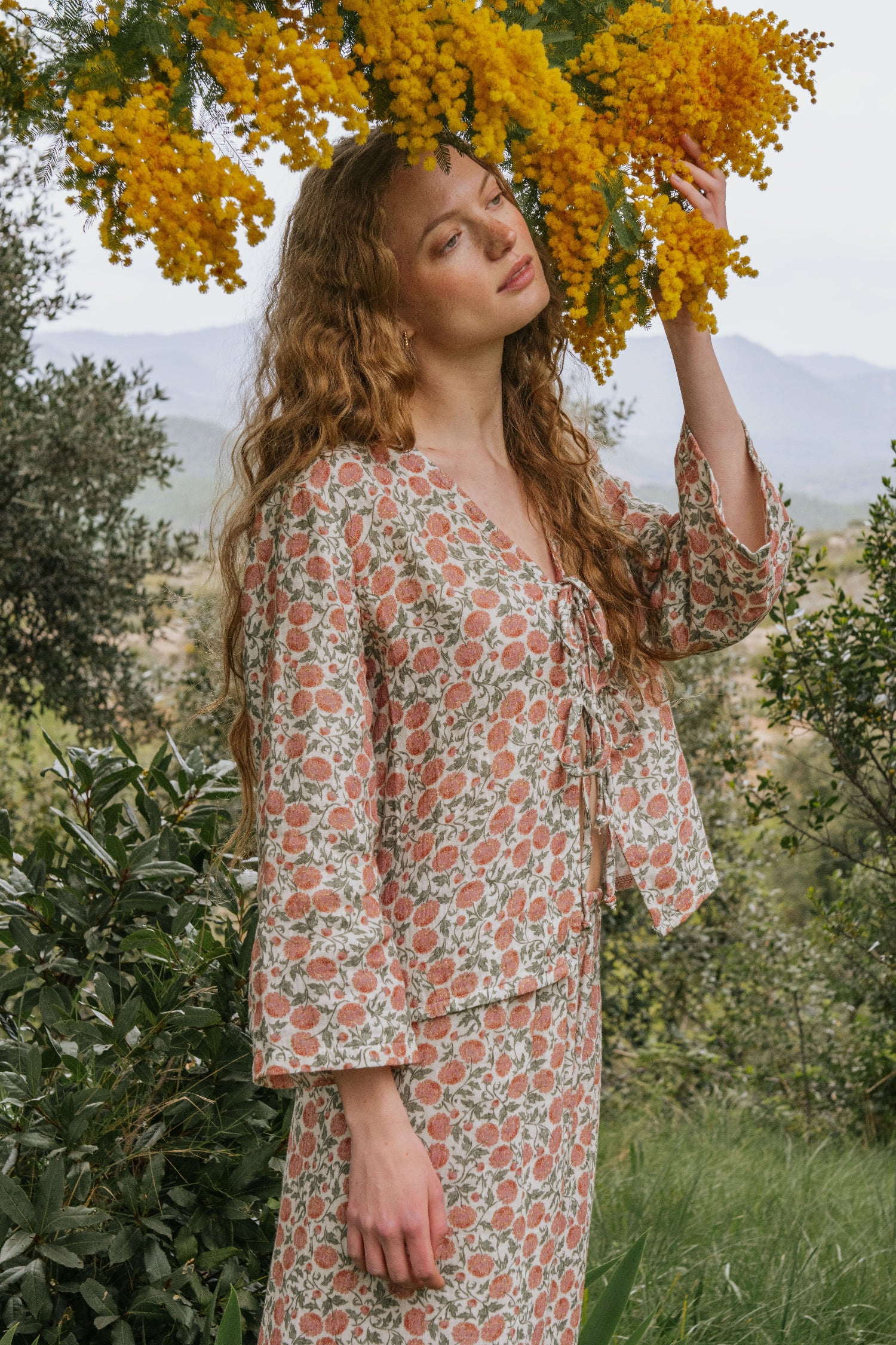 CAMISA ELENA // FLORES VINTAGE