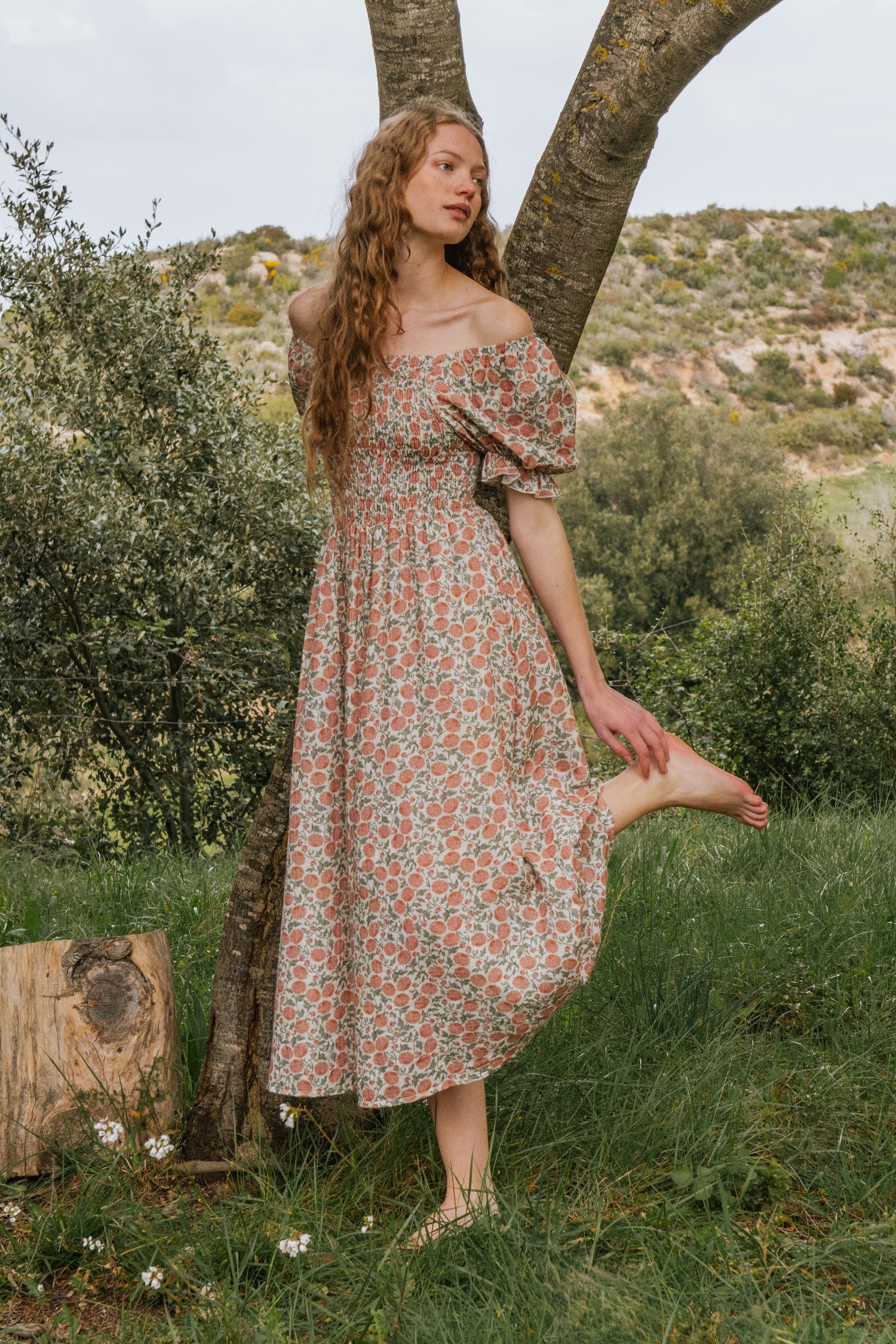 VESTIDO SARA // FLORES VINTAGE