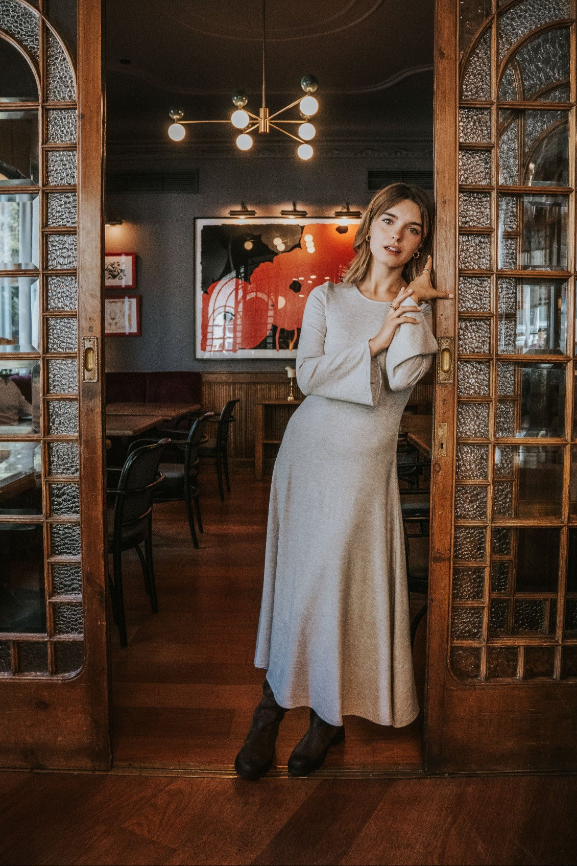 VESTIDO ISABELLA // BEIGE