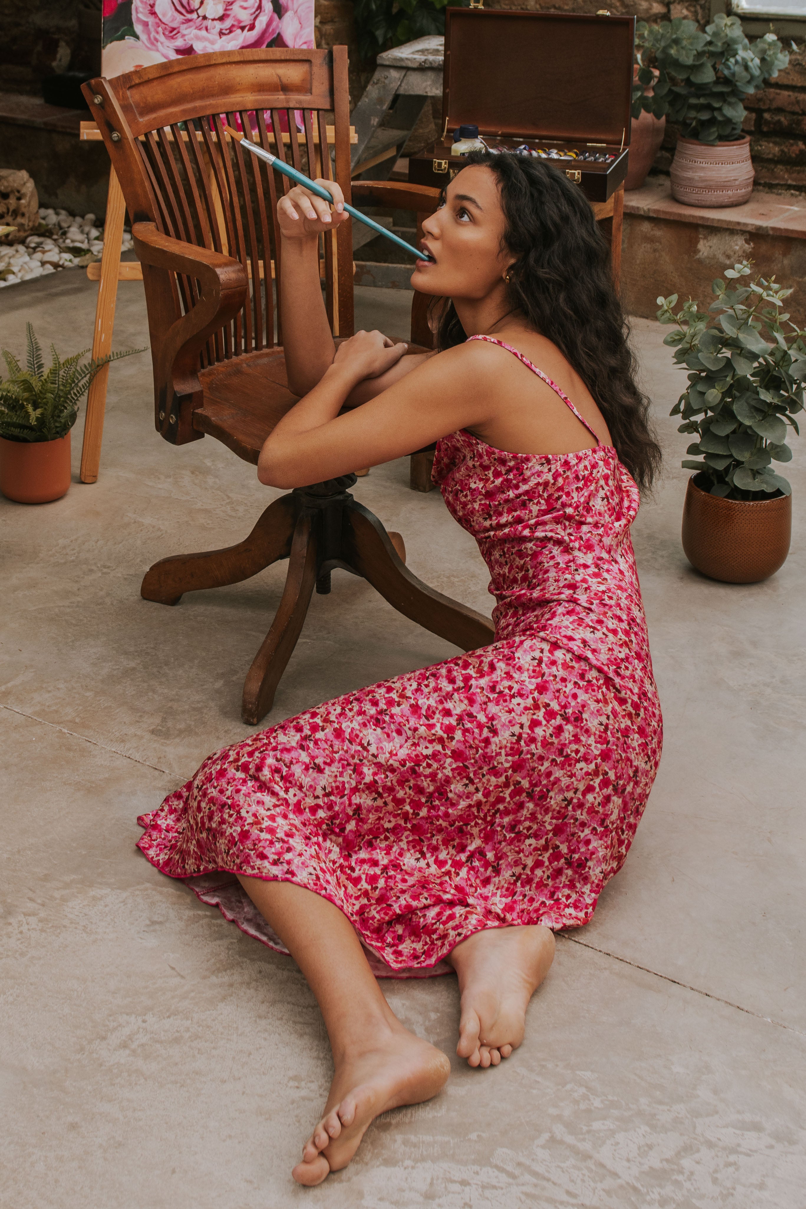 VESTIDO OLIVIA // AMAPOLA ROSA