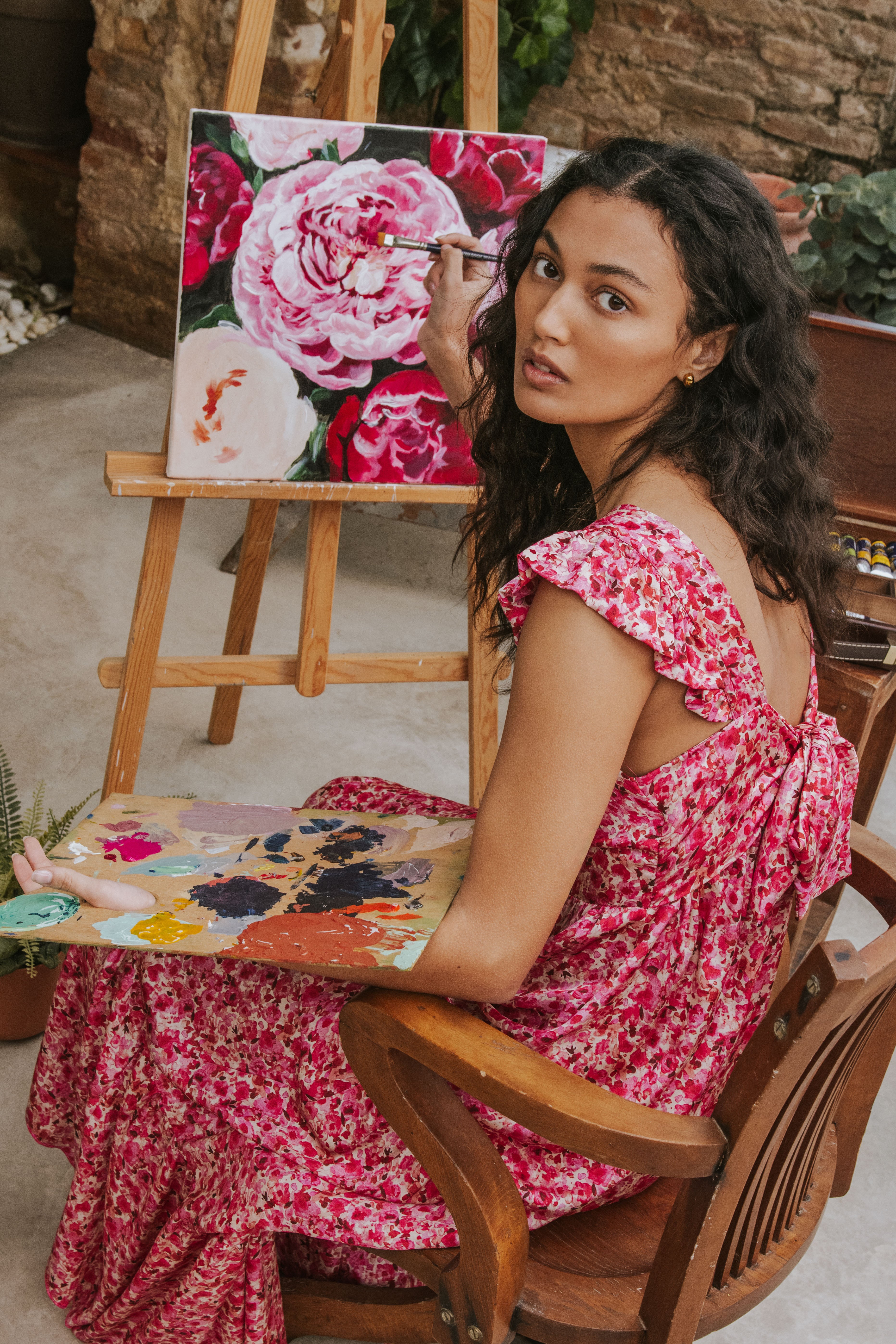 VESTIDO LUCÍA // AMAPOLA ROSA