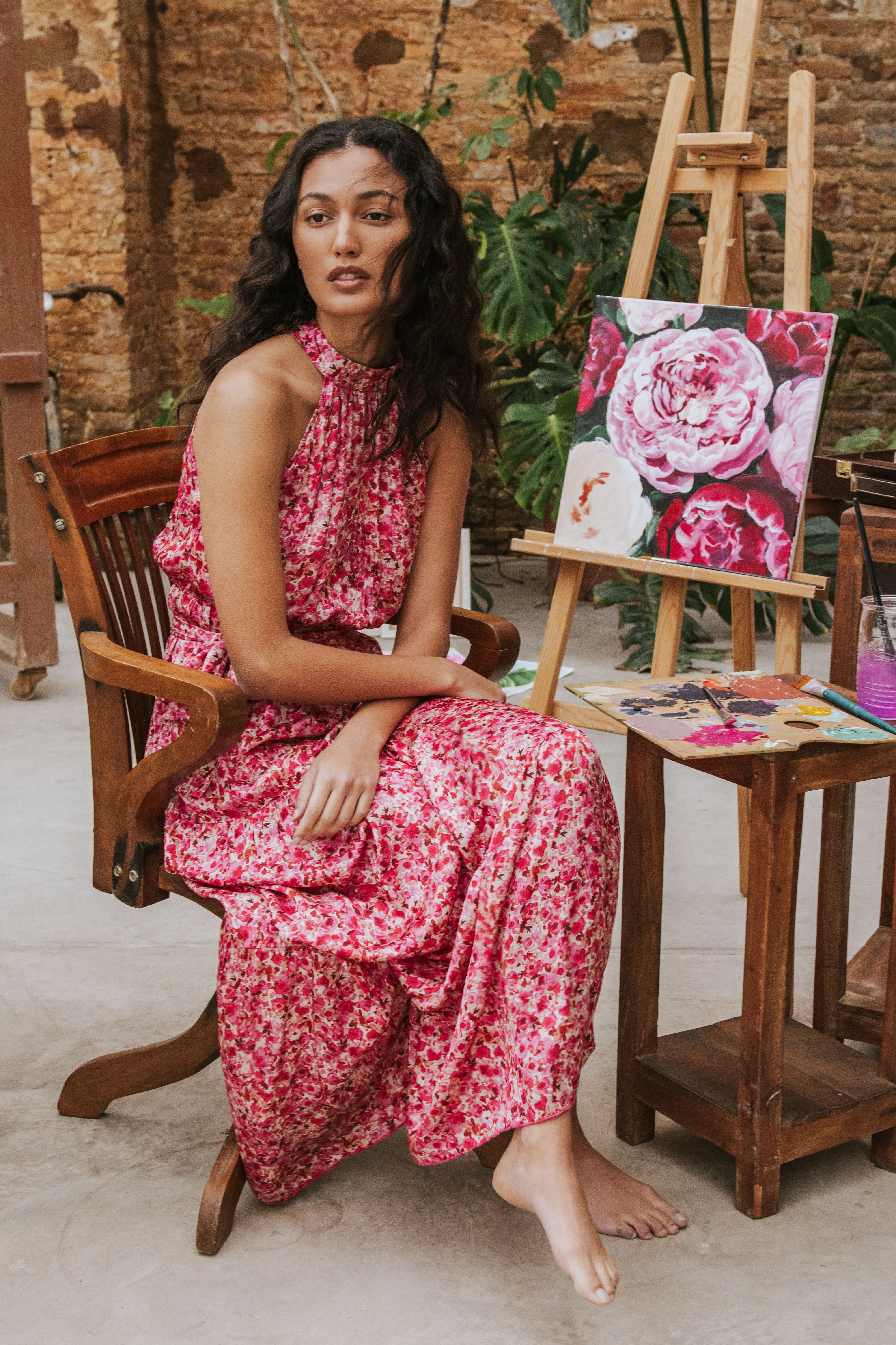 VESTIDO DALIA // AMAPOLA ROSA