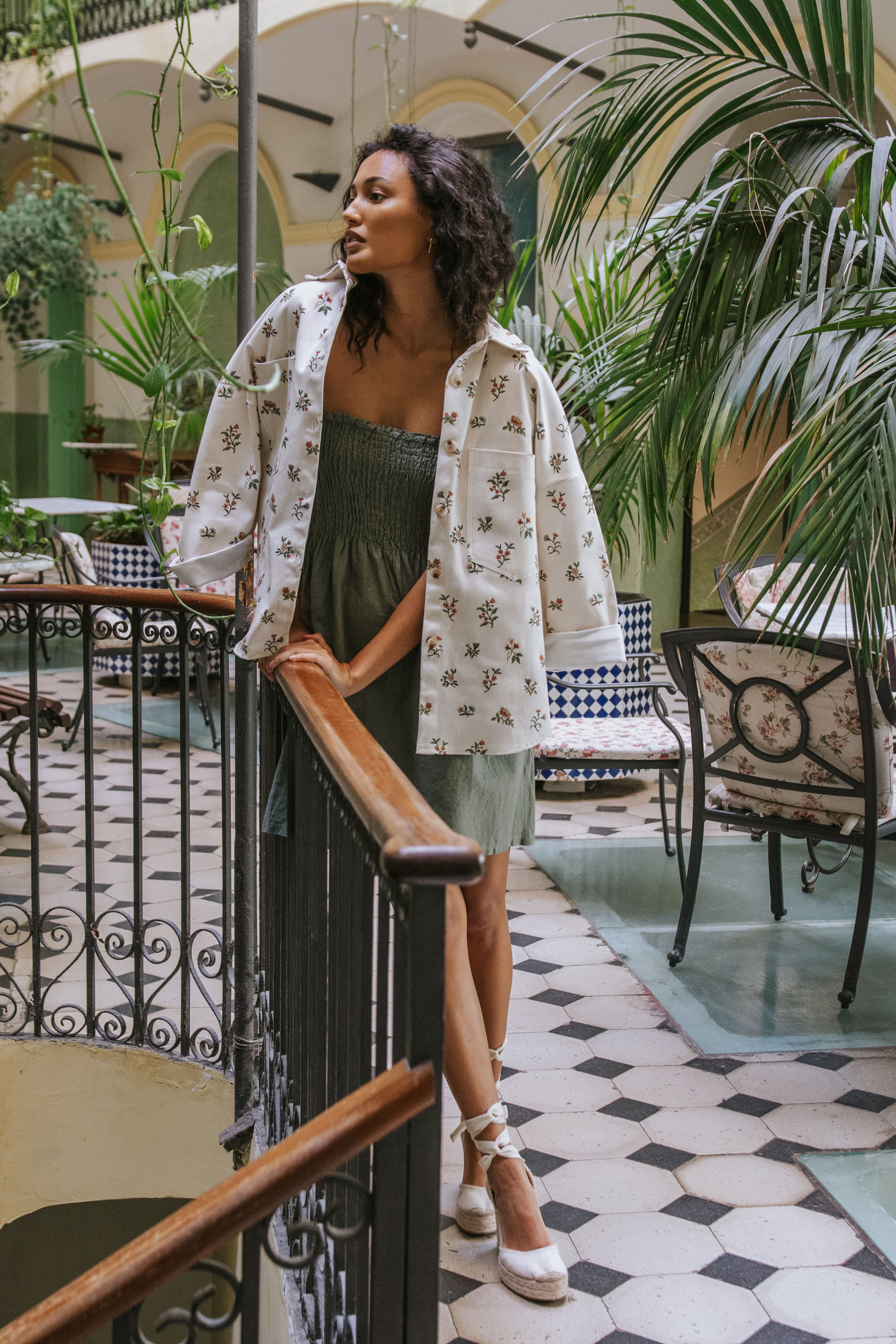 CHAQUETA CELIA // FLORES SILVESTRES