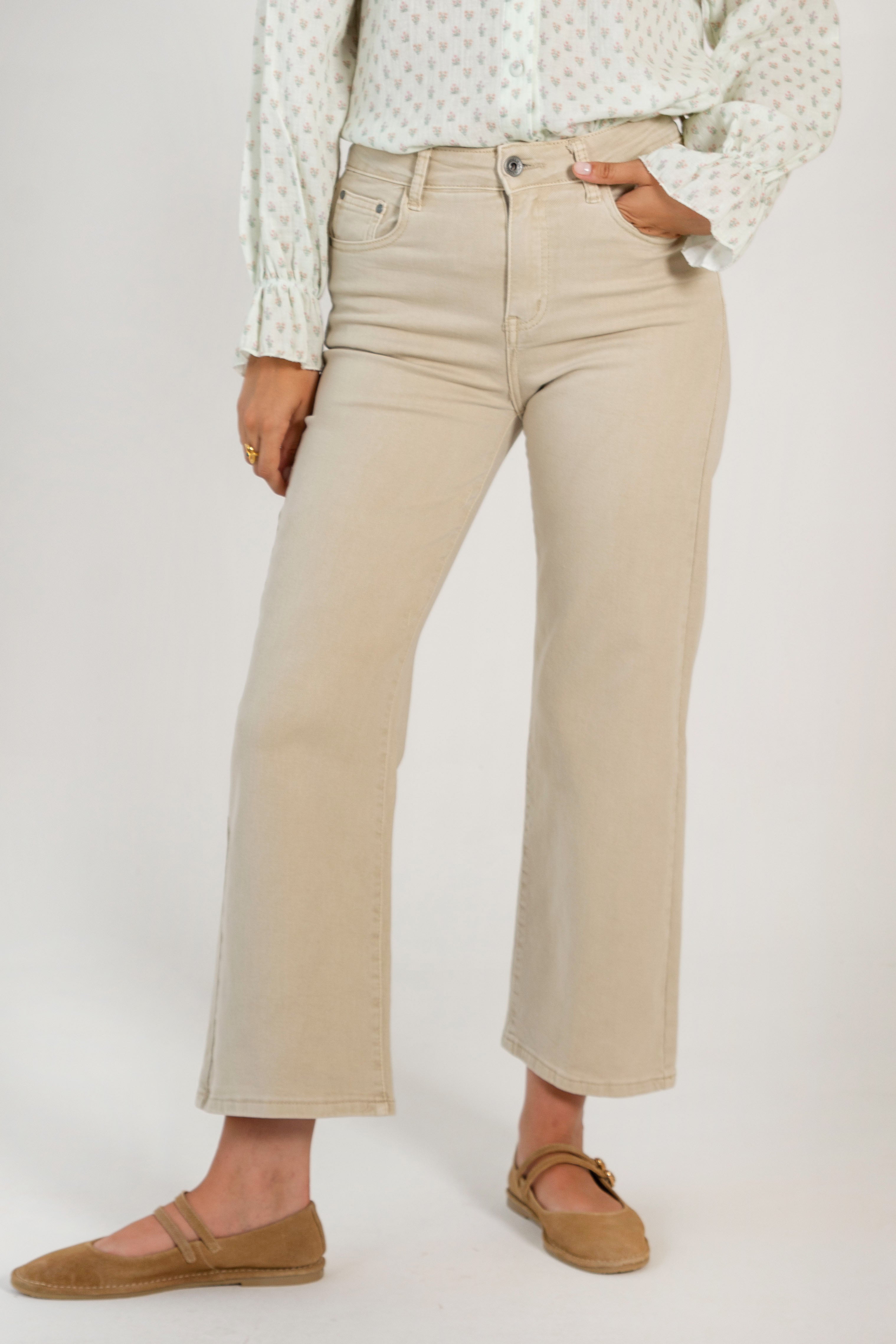 CAROL PANTS // BEIGE