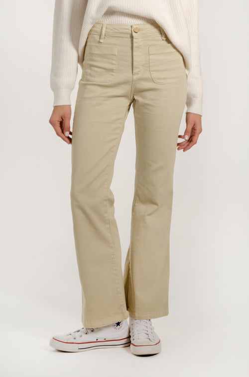 CECILIA PANTS // BEIGE image 1