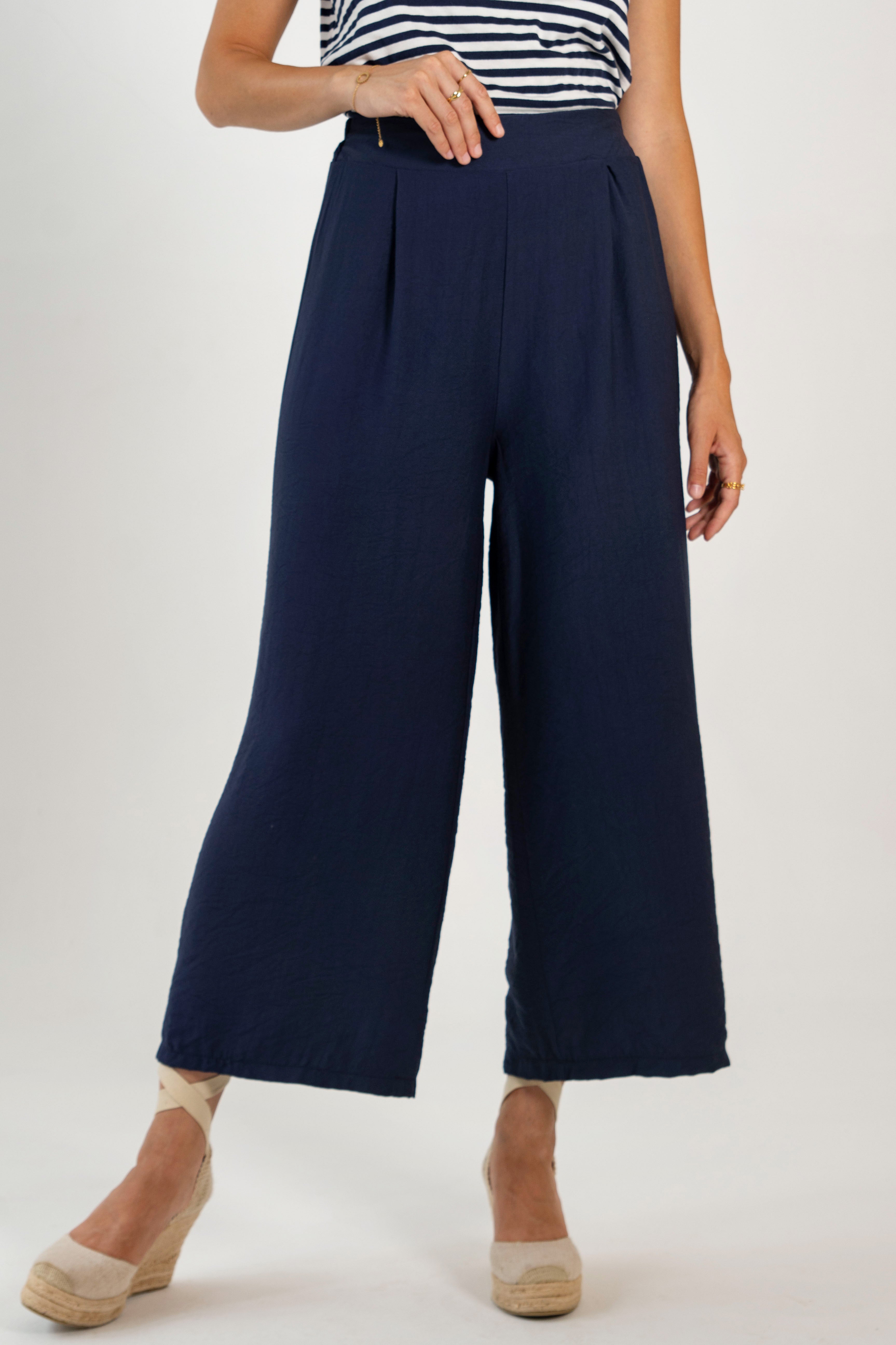 ISABEL PANTS // DARK BLUE