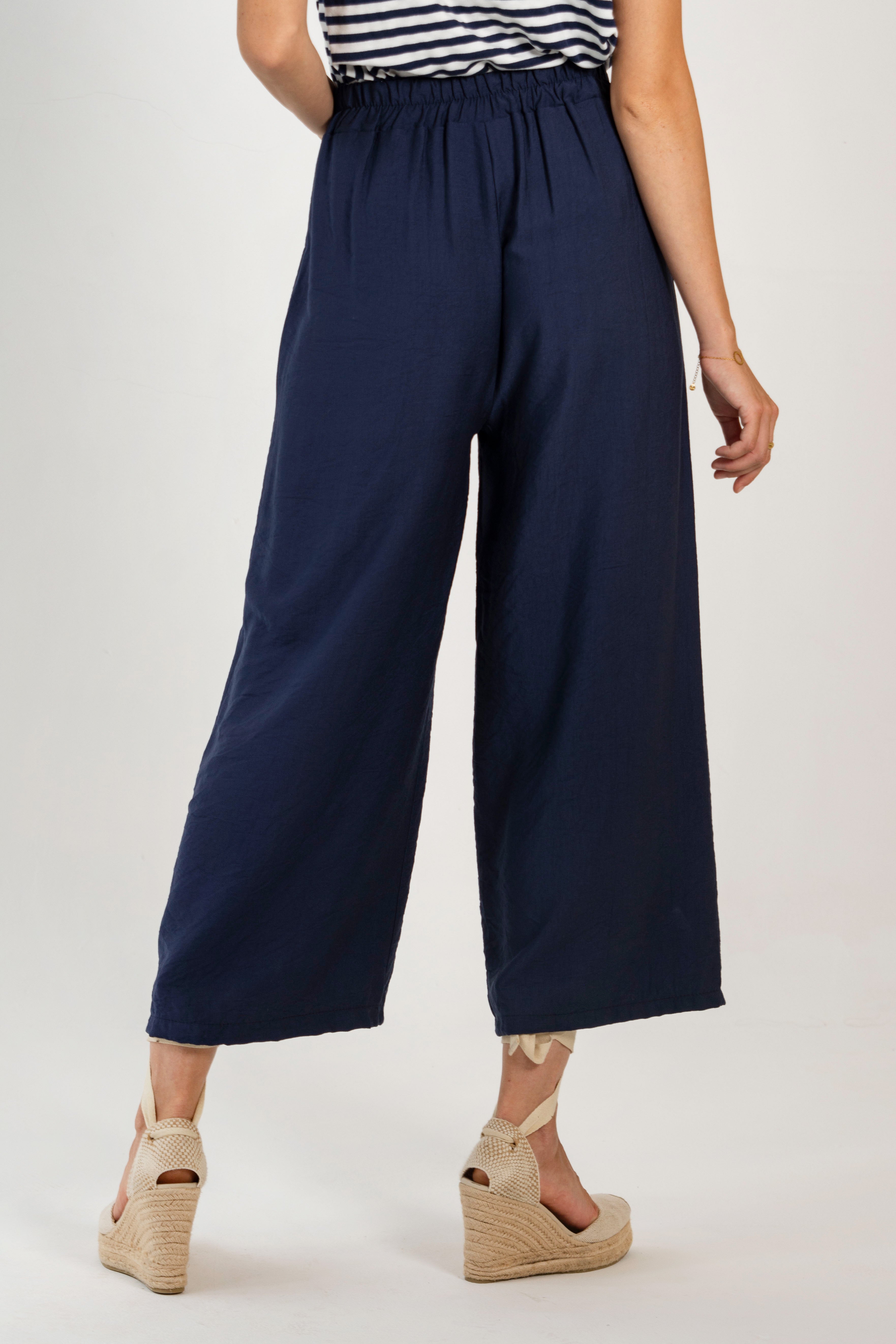 ISABEL PANTS // DARK BLUE