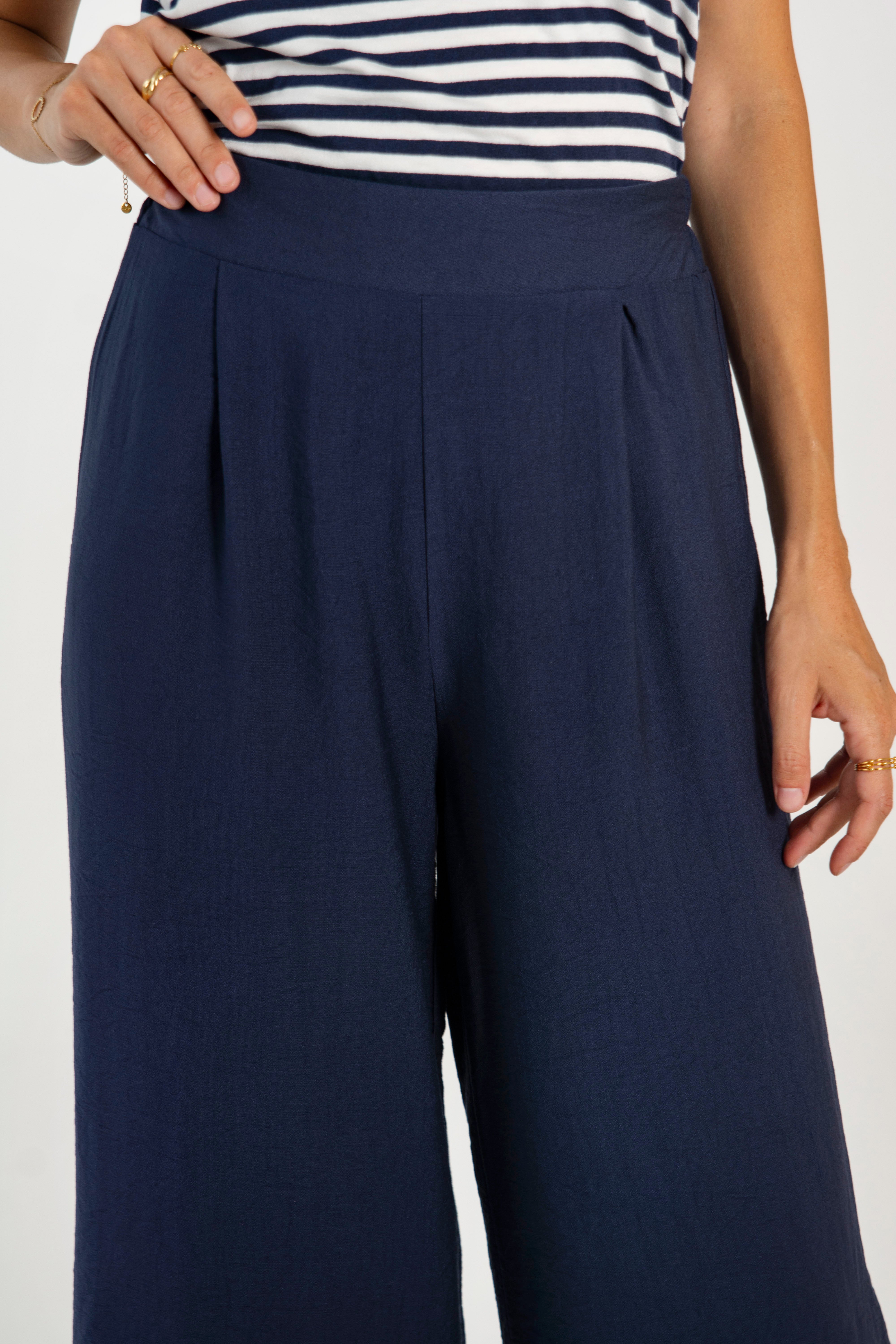 ISABEL PANTS // DARK BLUE