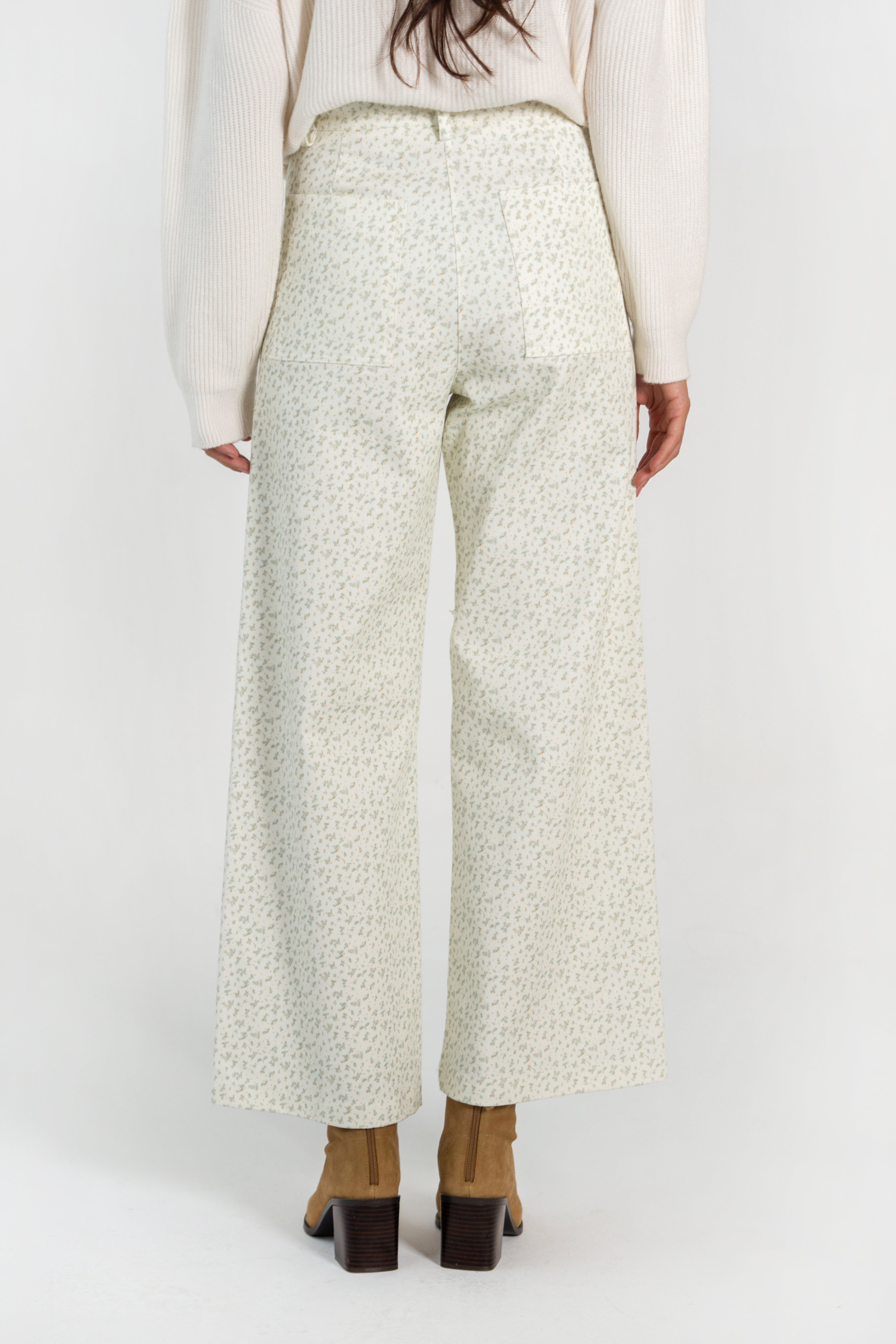 PAULA PANTS // MUSTARD FLOWERS