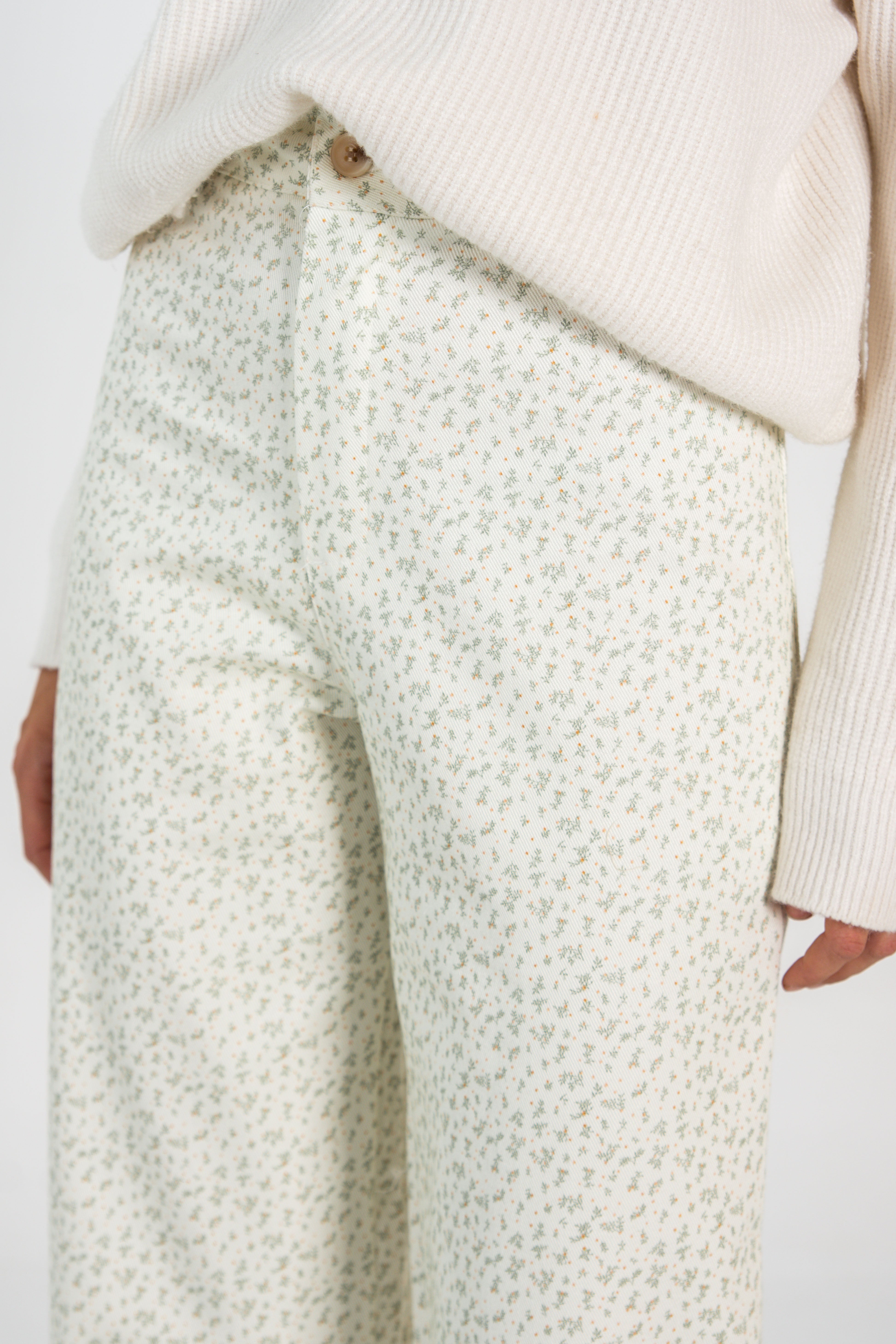 PAULA PANTS // MUSTARD FLOWERS