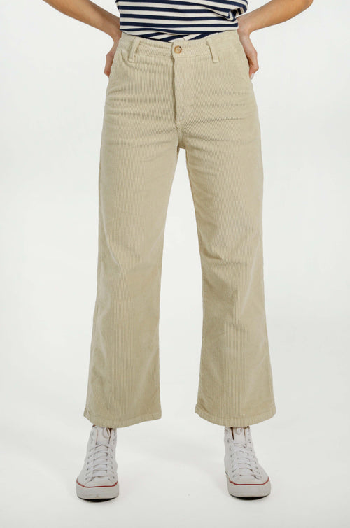 SOFÍA PANTS // BEIGE CORDUROY image 1