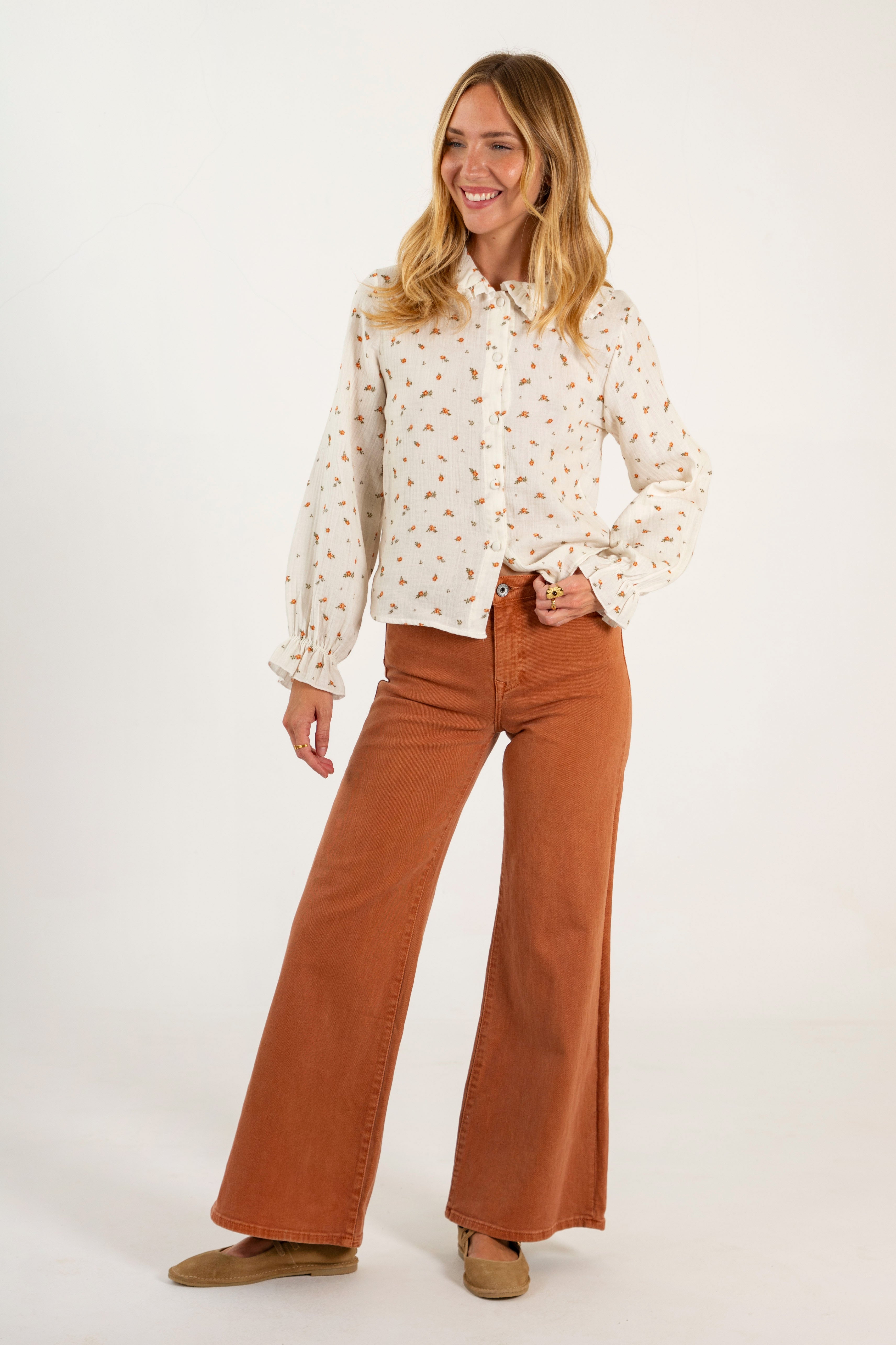 SUSANA PANTS // TERRACOTTA