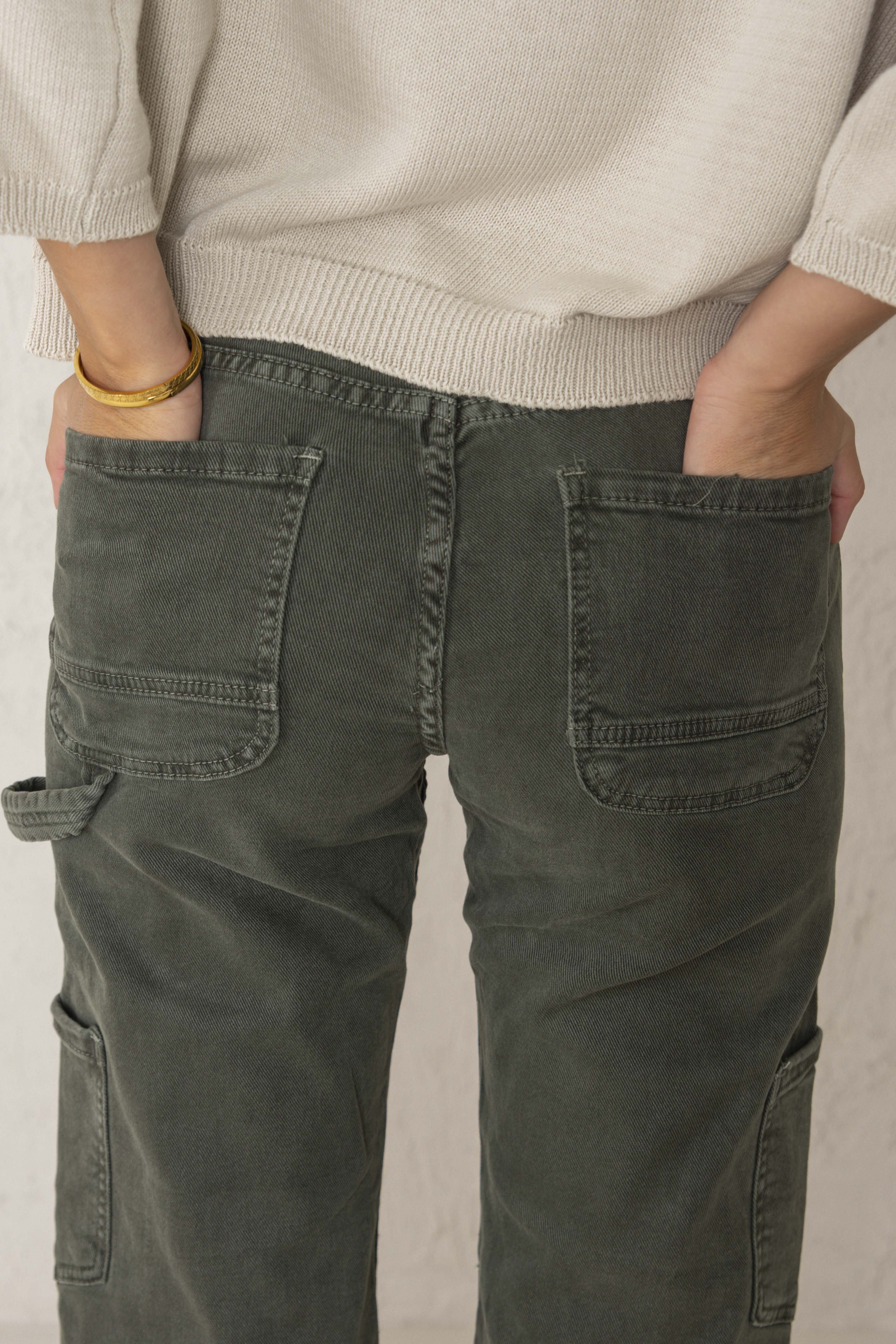 PANTALÓN MAFALDA // VERDE