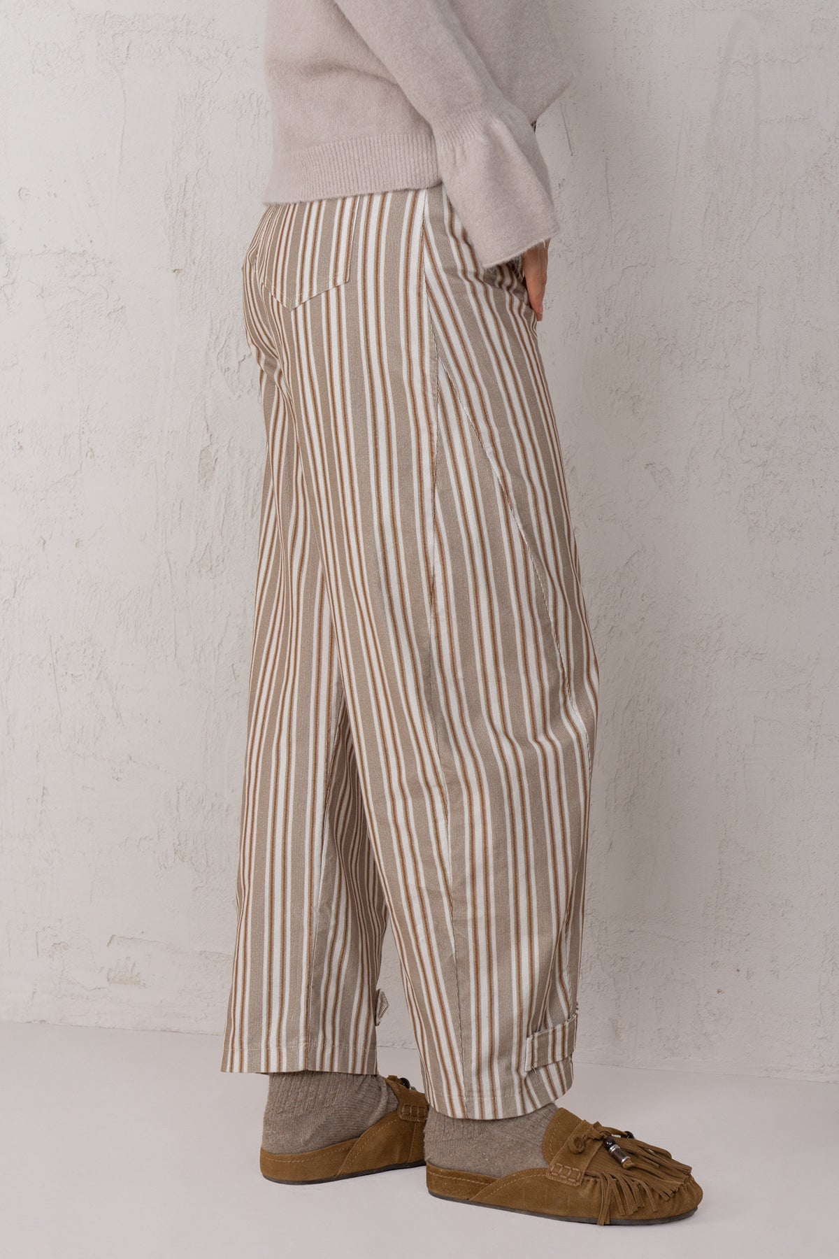 PANTALÓN GAIA // RAYAS TOFFEE