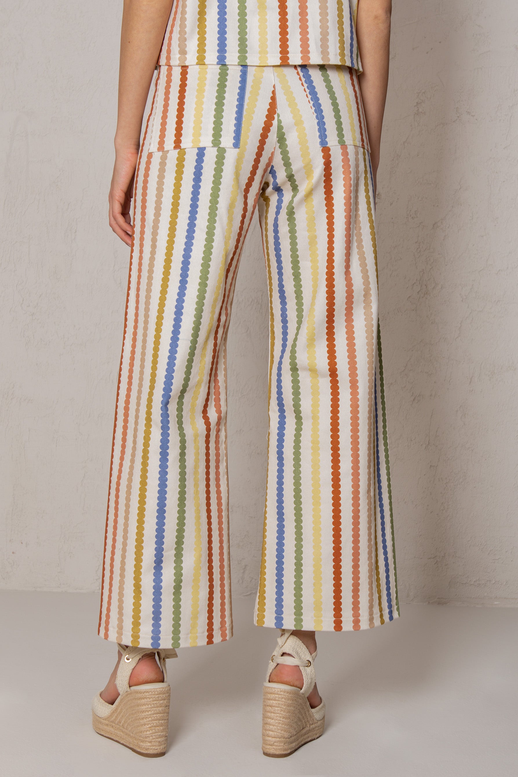 PANTALÓN PAULA // RAYAS DE COLORES