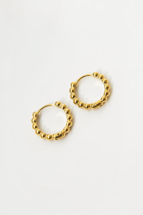 BUBBLE HOOP EARRINGS image 1