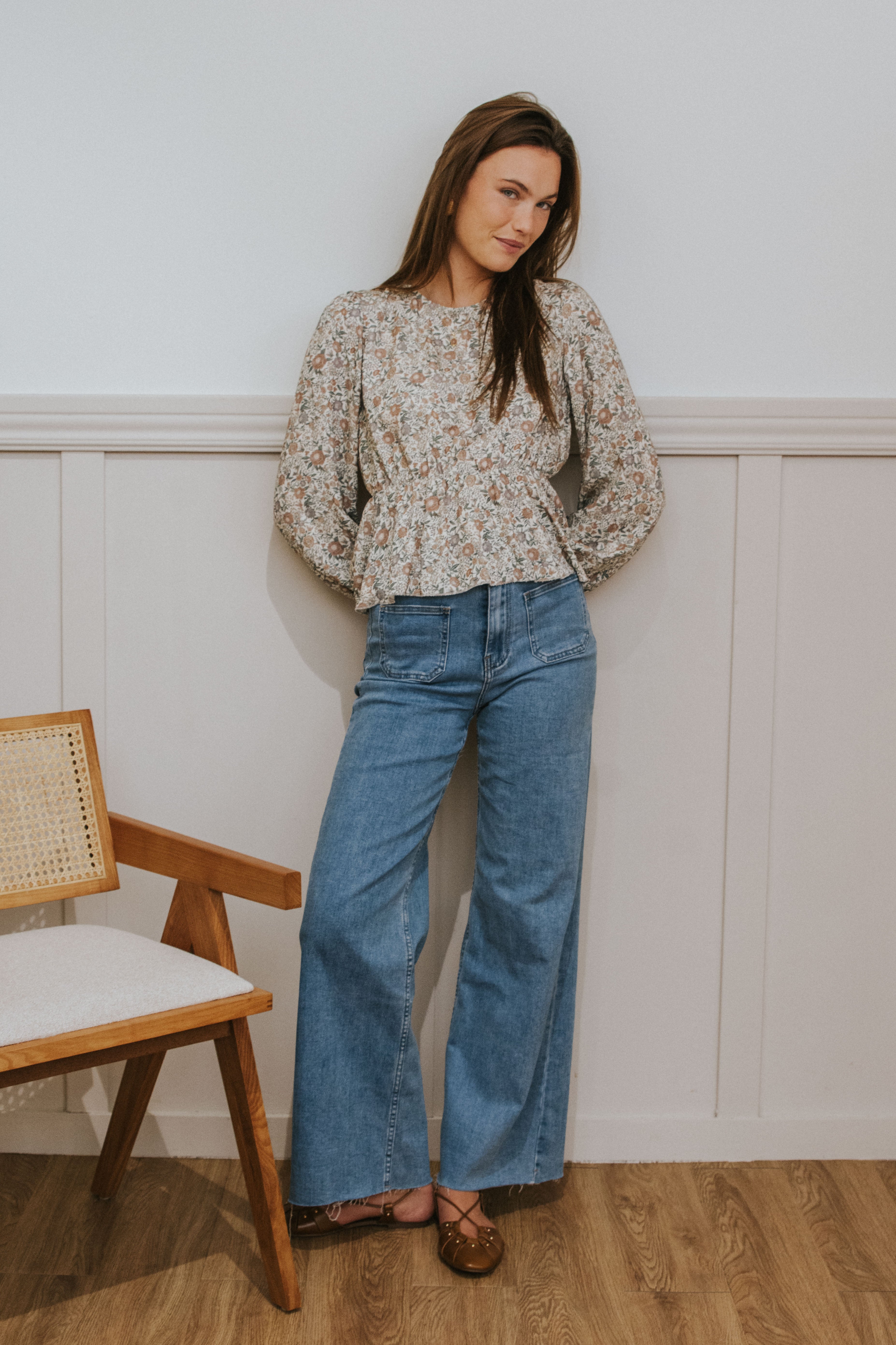 CAMISA PATTY // FLORES CRUDO