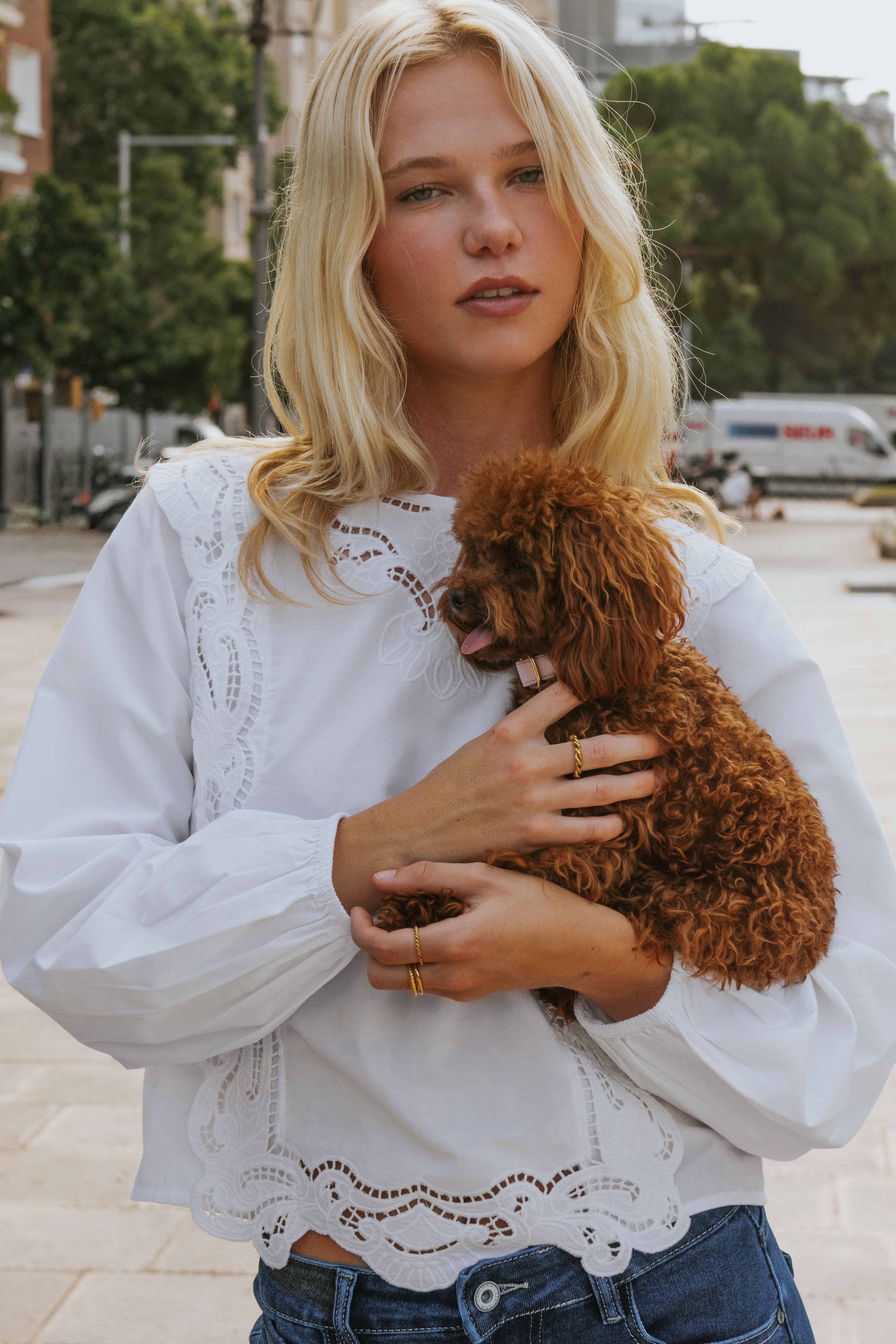 BEATRIZ BLOUSE // WHITE