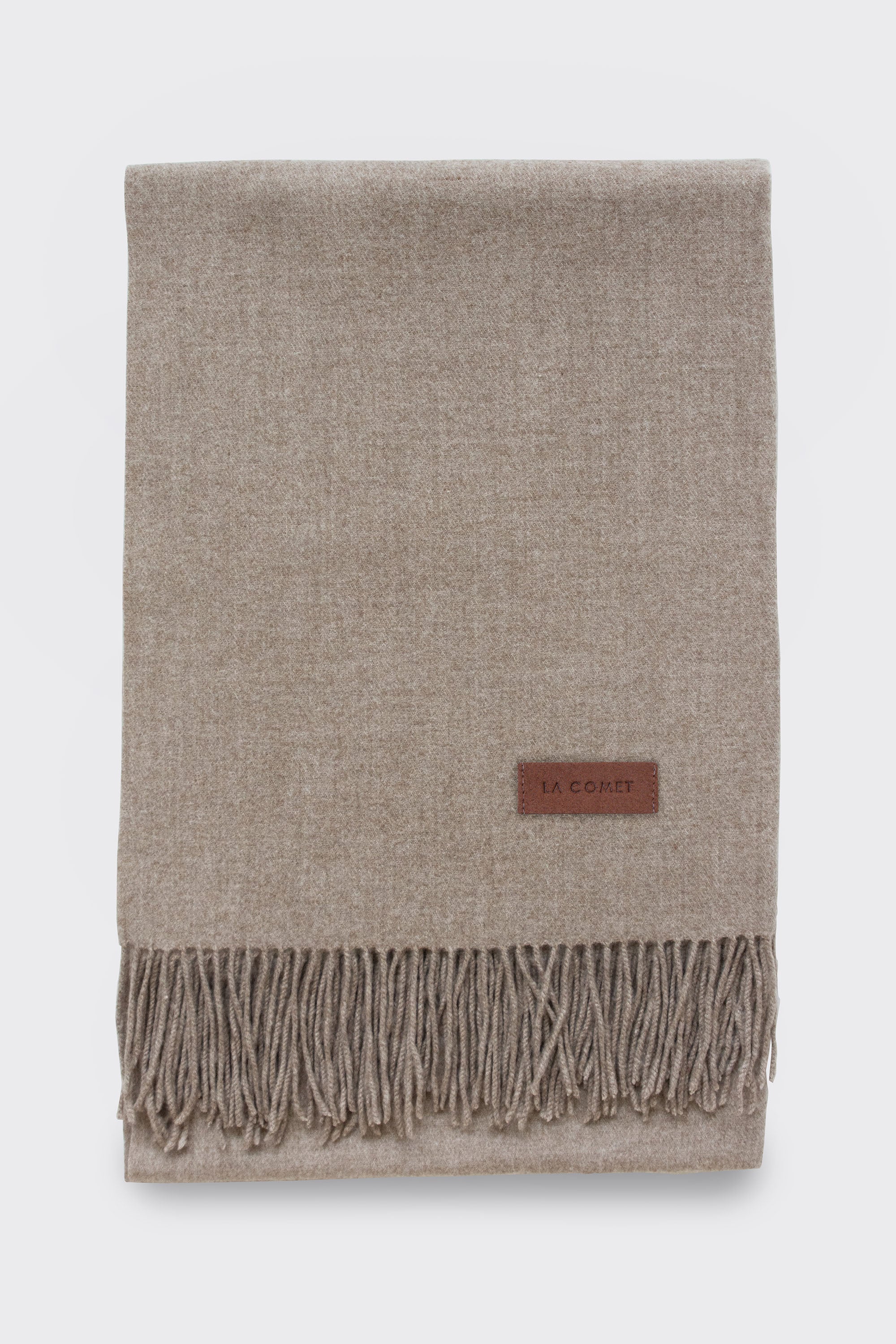 FOULARD CASHMERE // TAUPE
