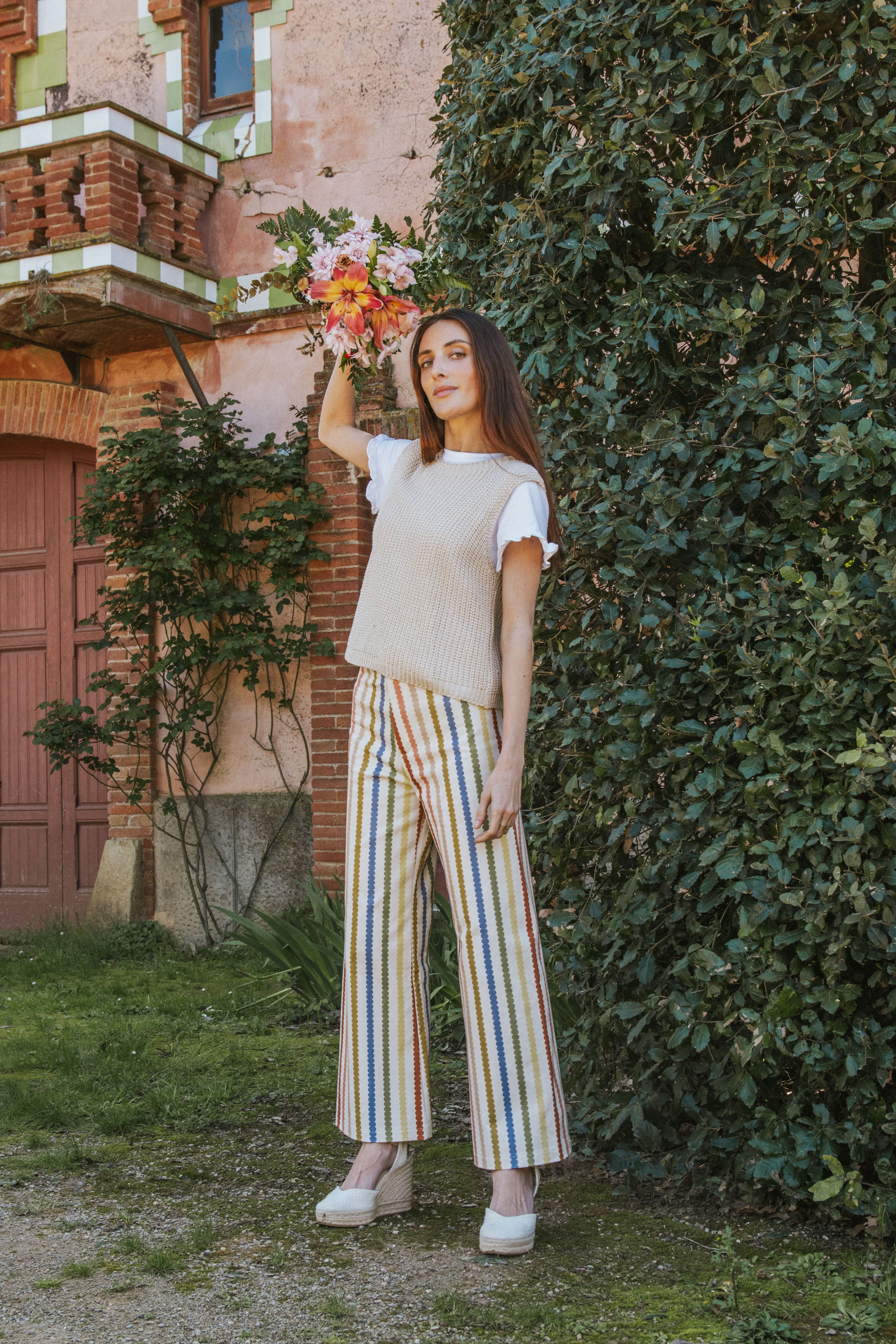 PANTALÓN PAULA // RAYAS DE COLORES