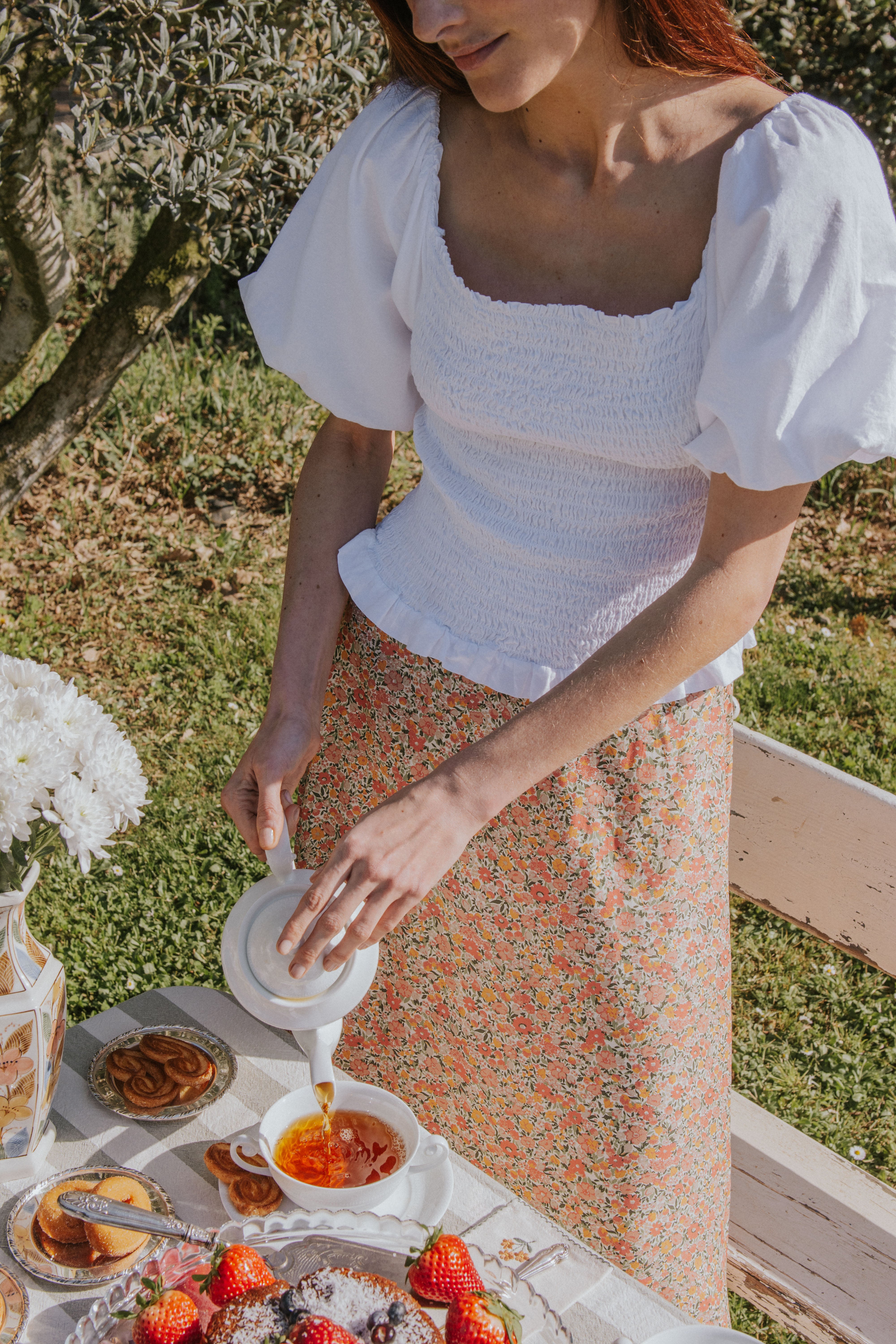 FALDA CARLA // FLORES LIBERTY