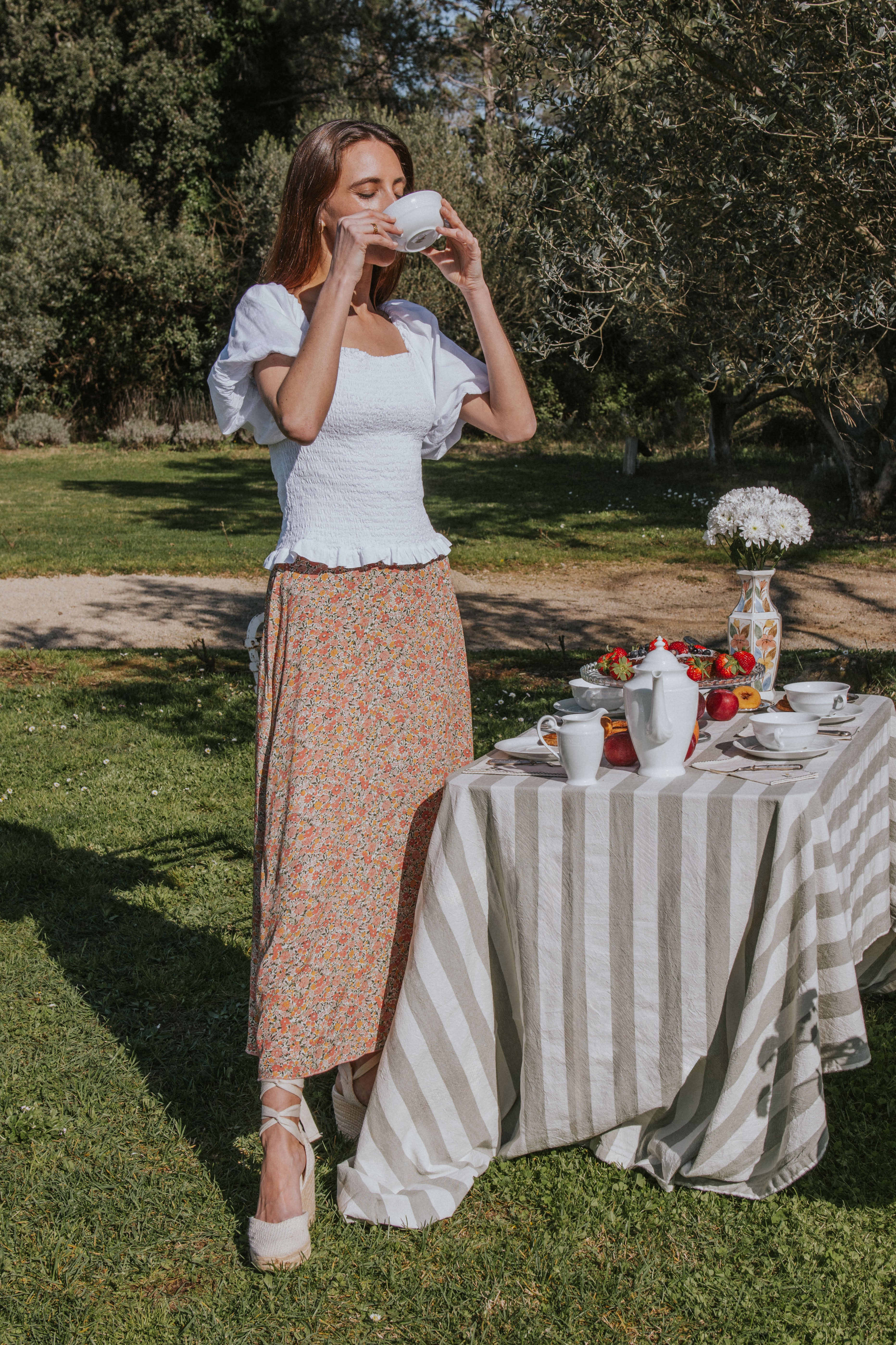 FALDA CARLA // FLORES LIBERTY