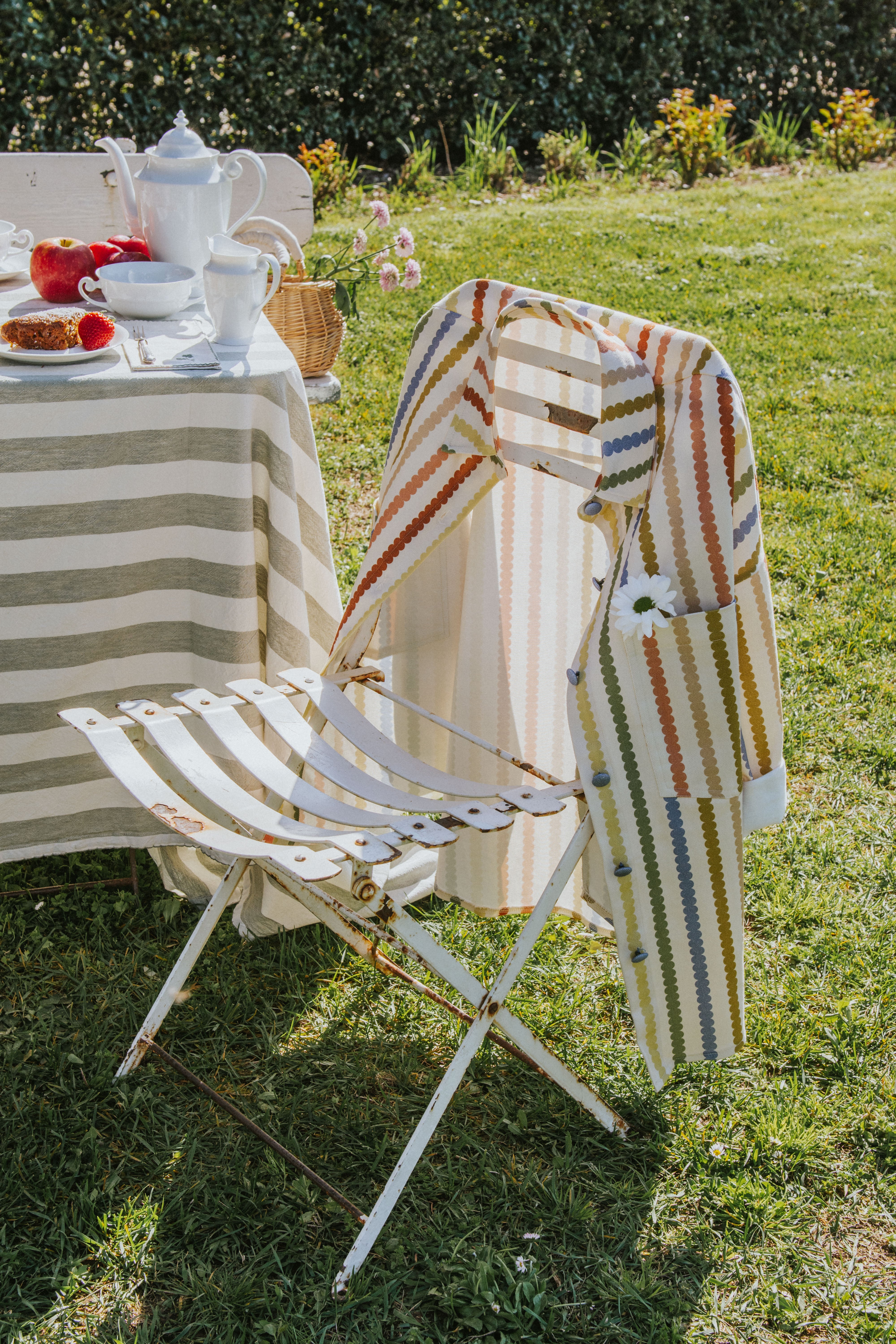 CHAQUETA CELIA // RAYAS DE COLORES