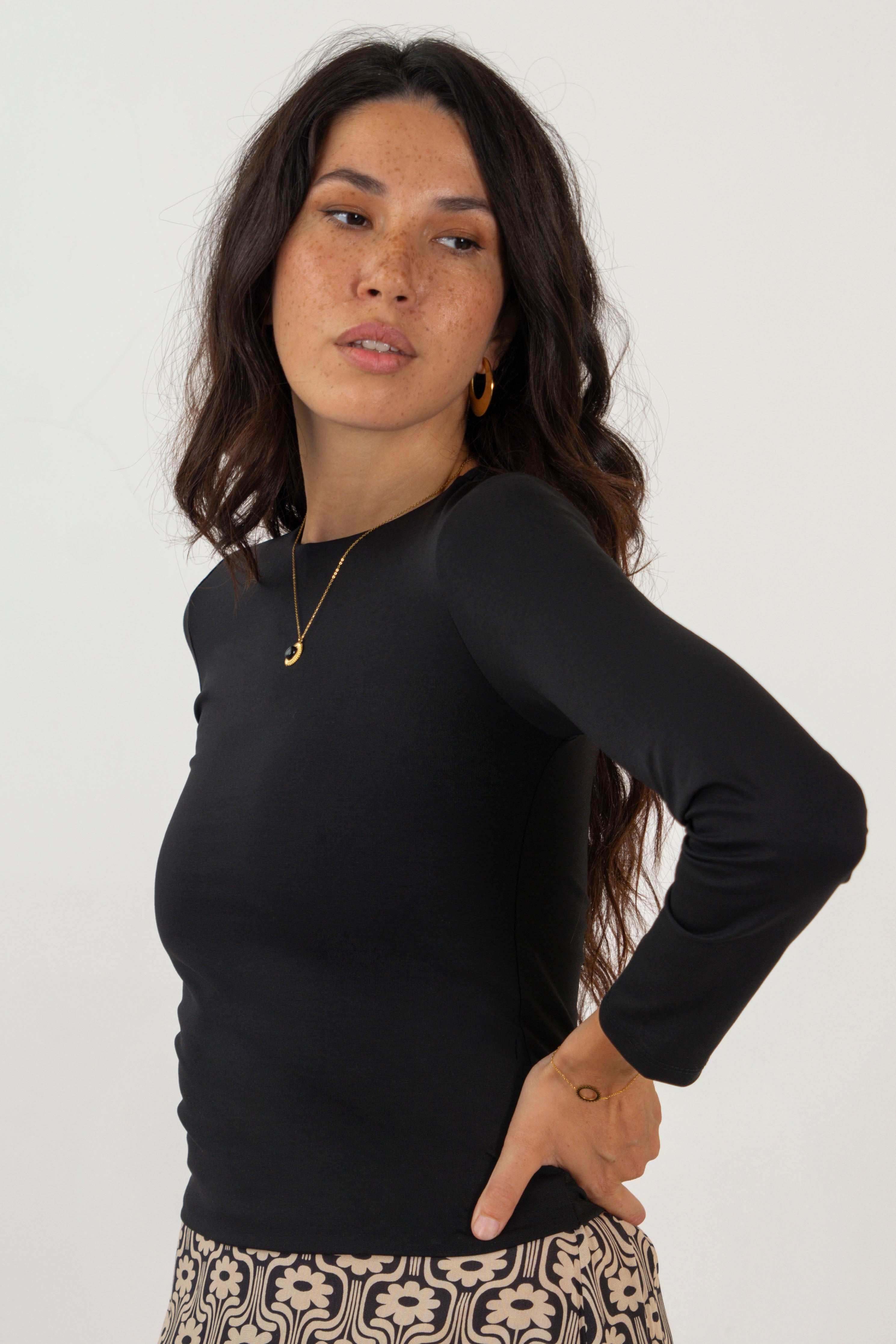 AITANA TOP // BLACK