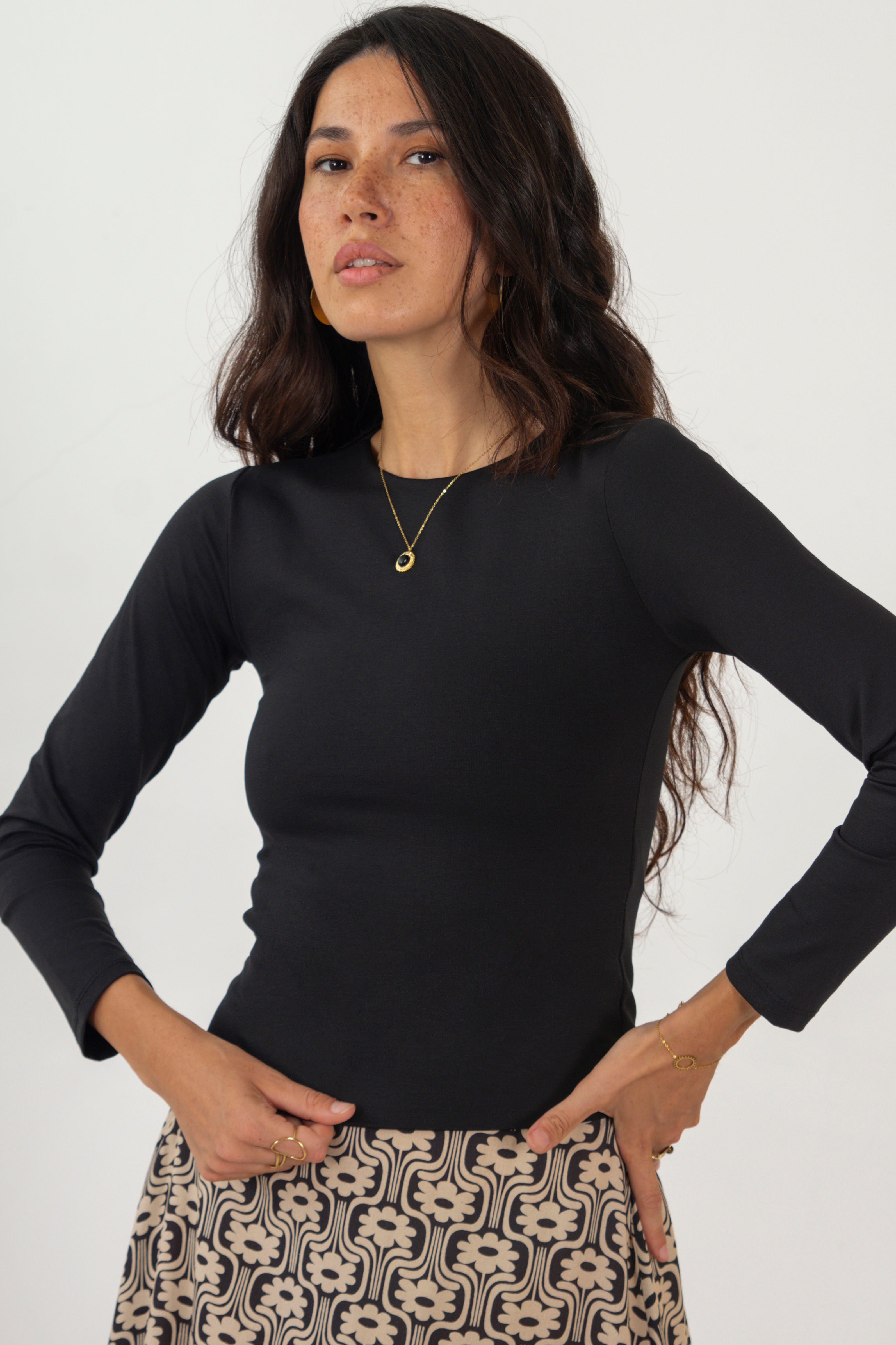 AITANA TOP // BLACK