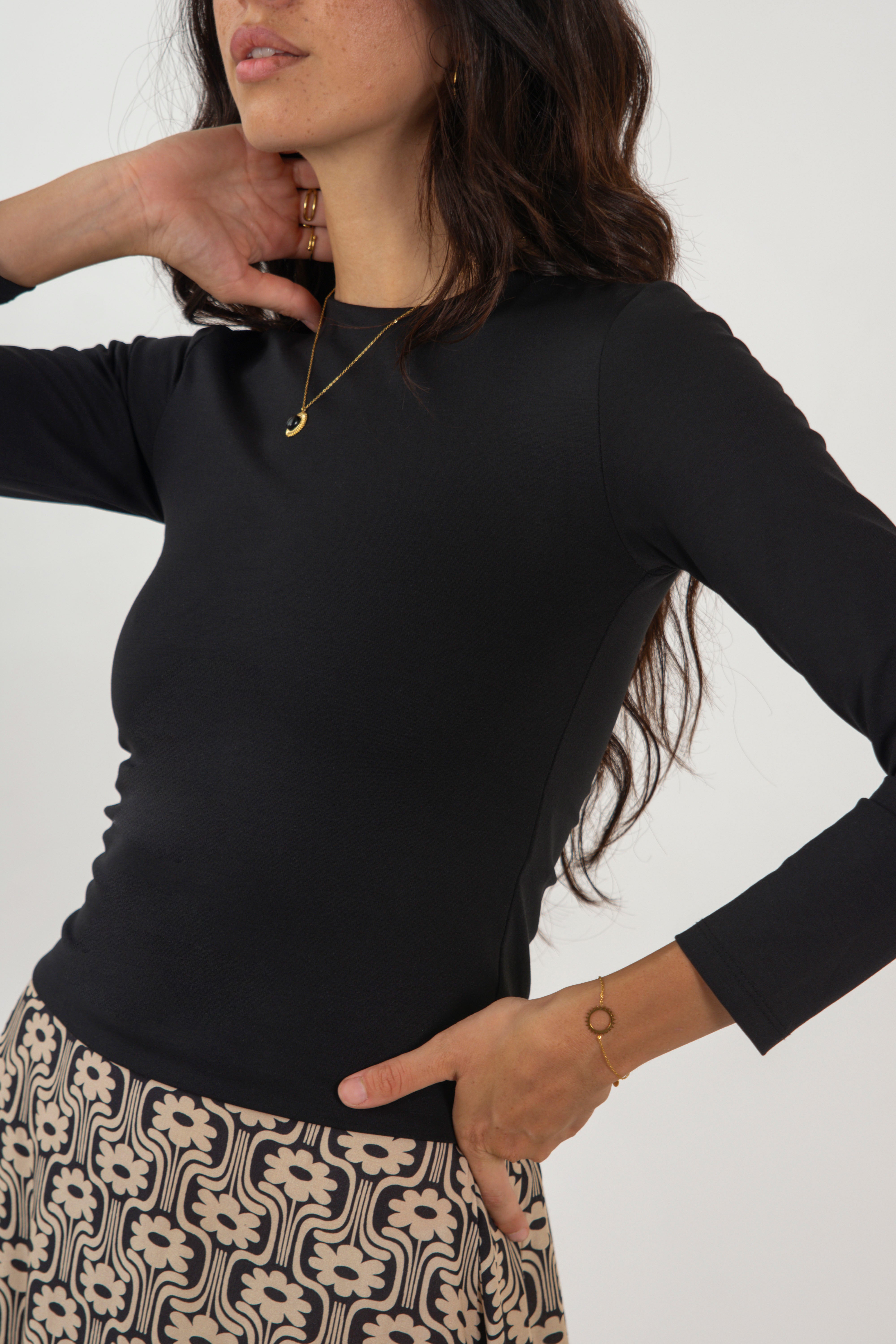 AITANA TOP // BLACK