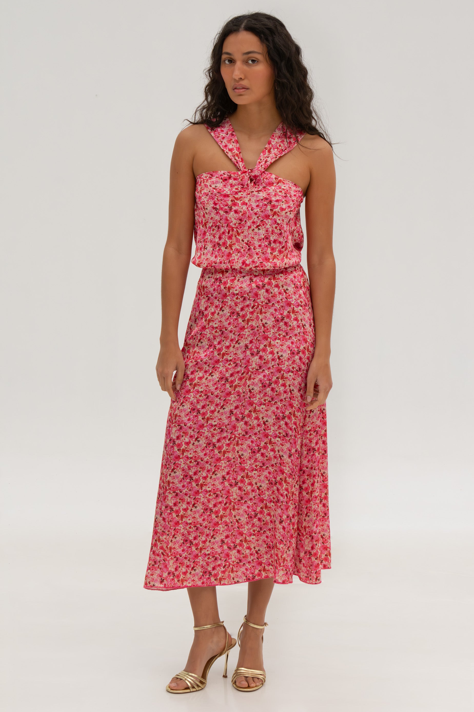 TOP NOELIA // AMAPOLA ROSA