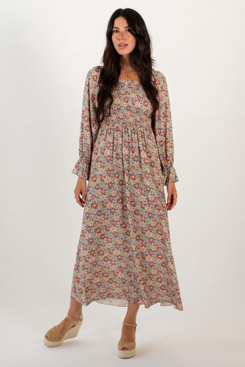 ALICIA DRESS // AUTUMN FLOWERS image 1