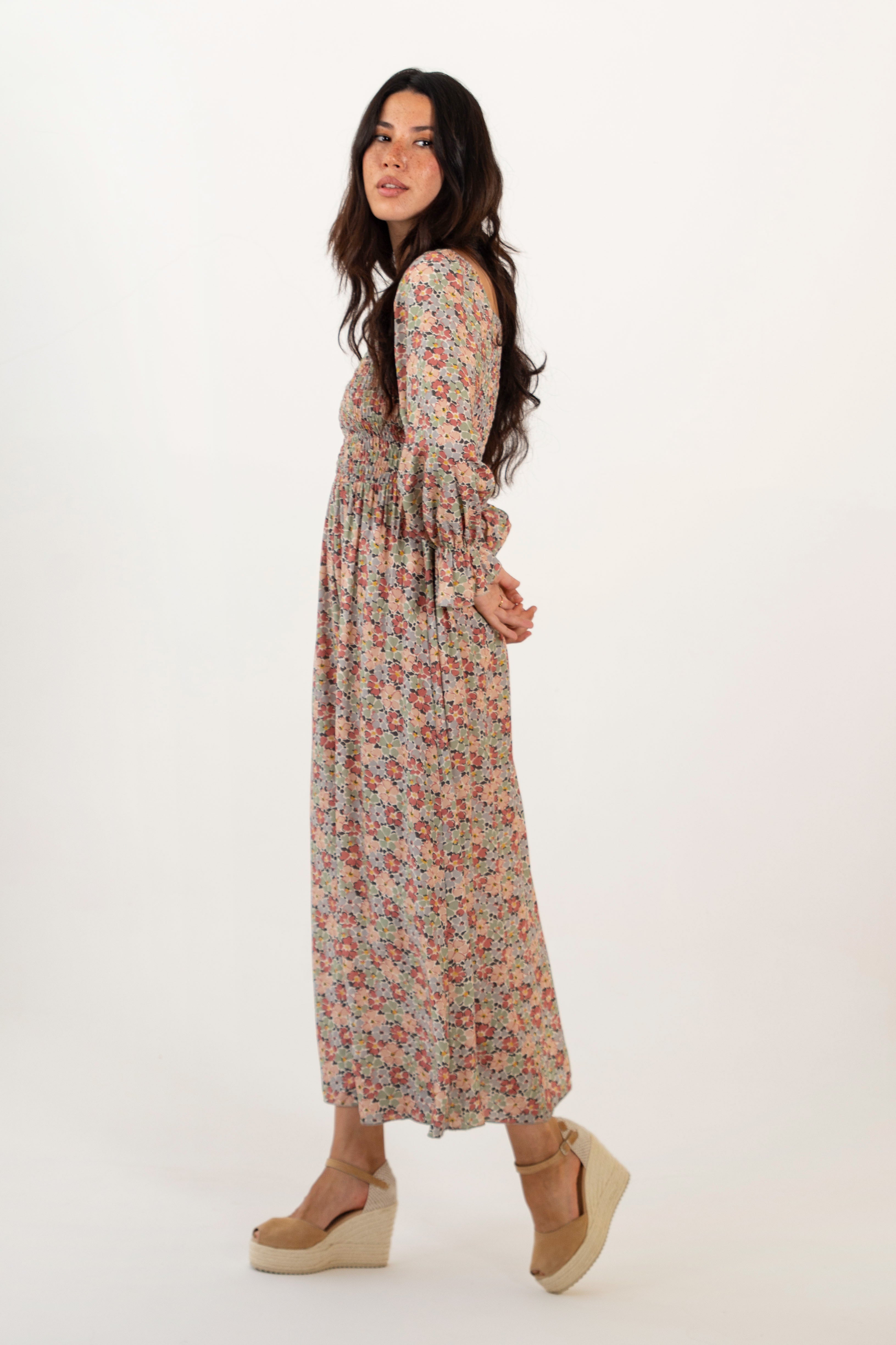 ALICIA DRESS // AUTUMN FLOWERS