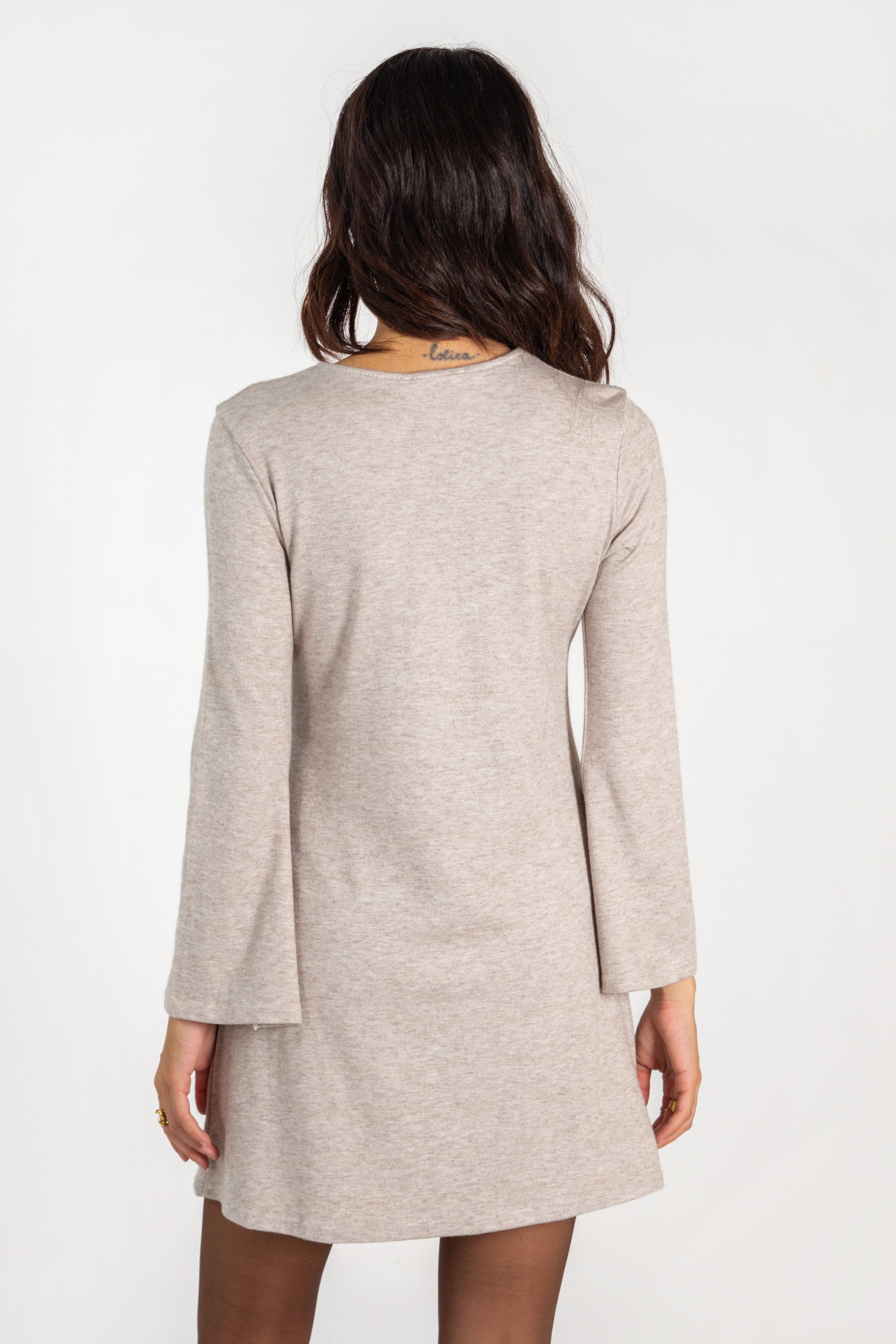 EMI DRESS // BEIGE