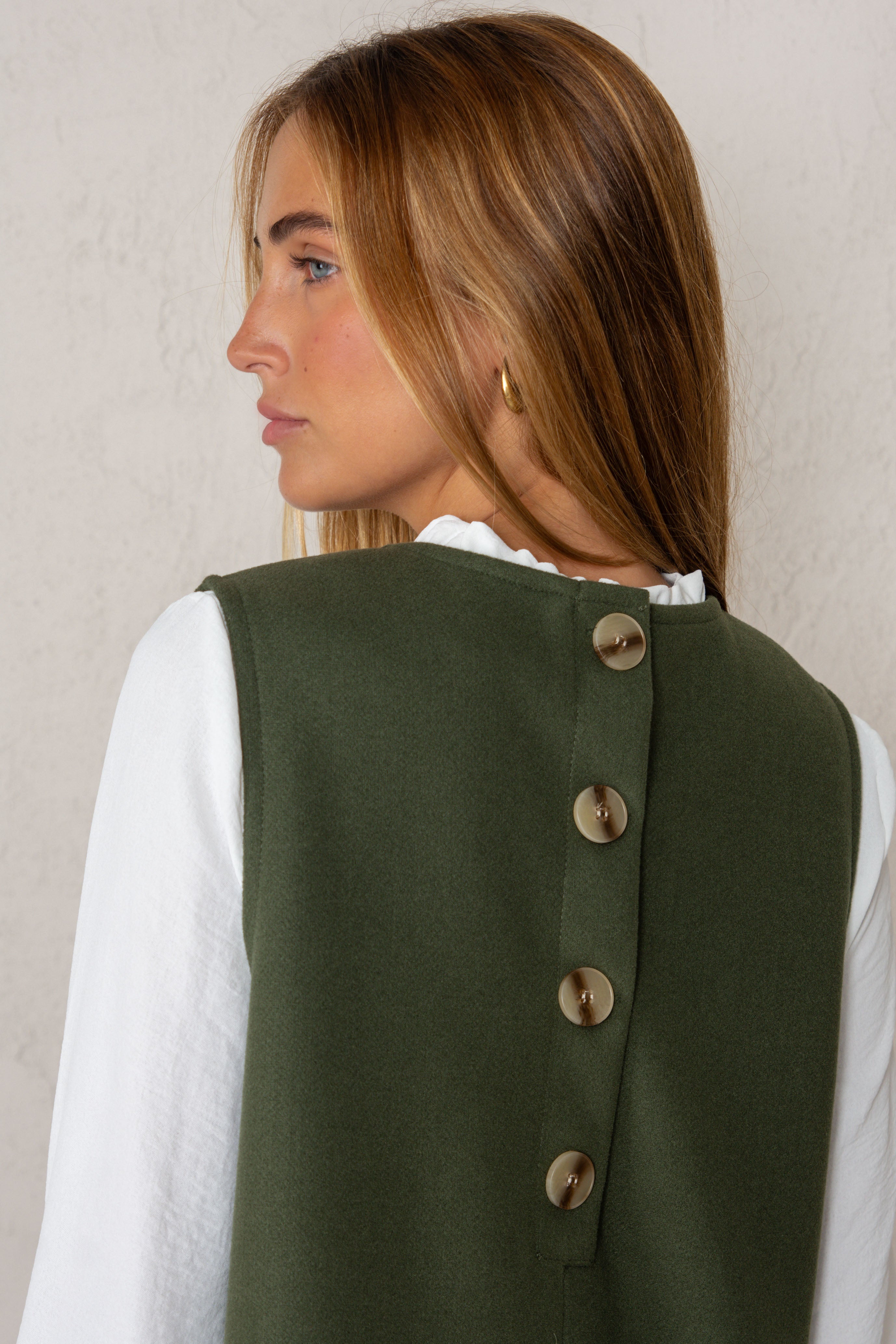 VESTIDO GALA // VERDE OSCURO