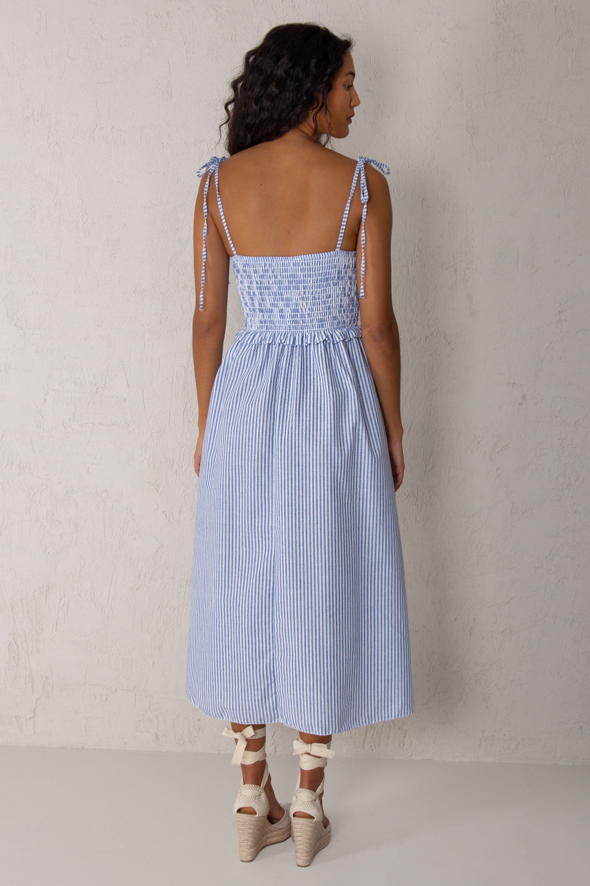 VESTIDO ALEJANDRA // RAYAS MARINERAS