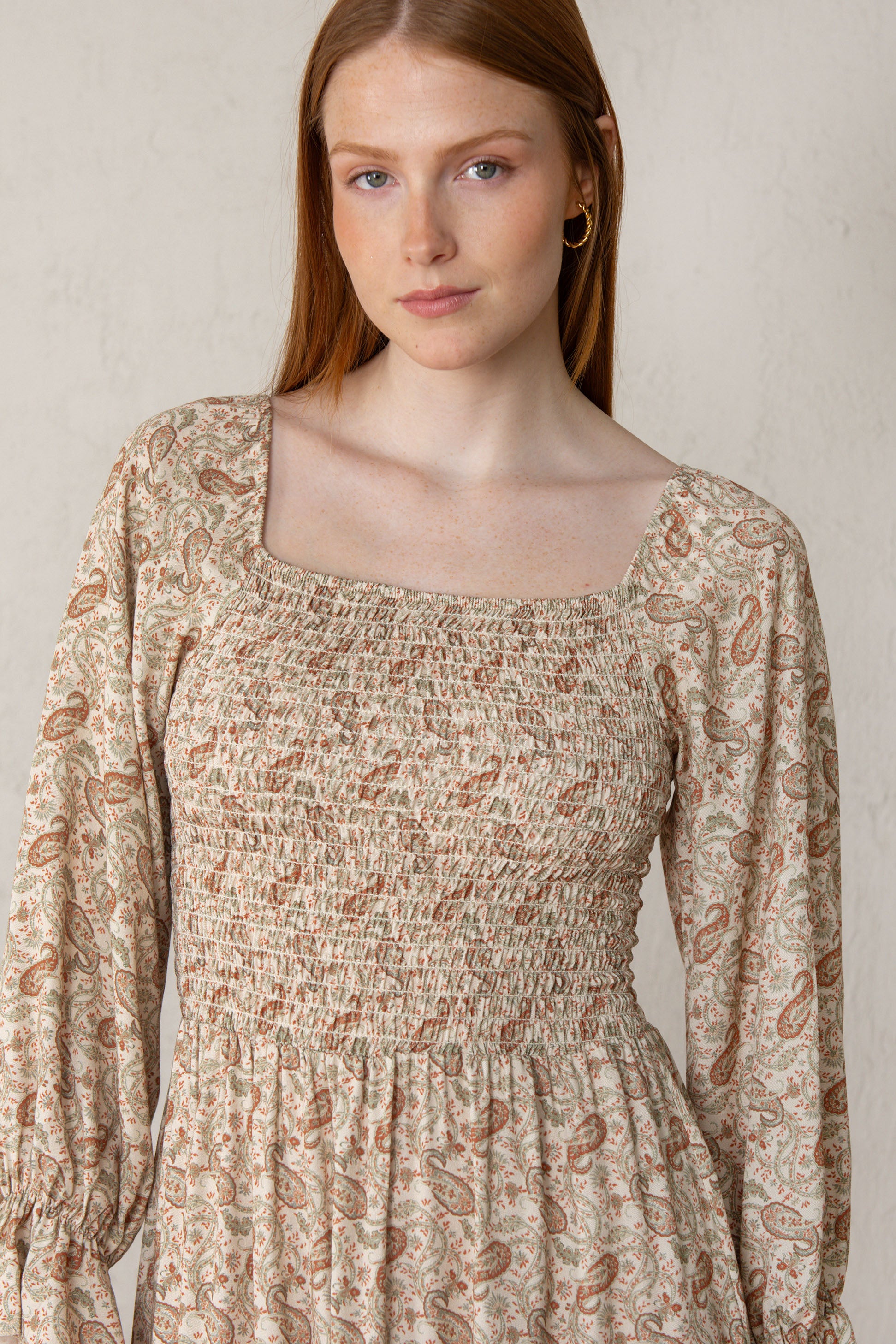 ALICE DRESS // PAISLEY TILE