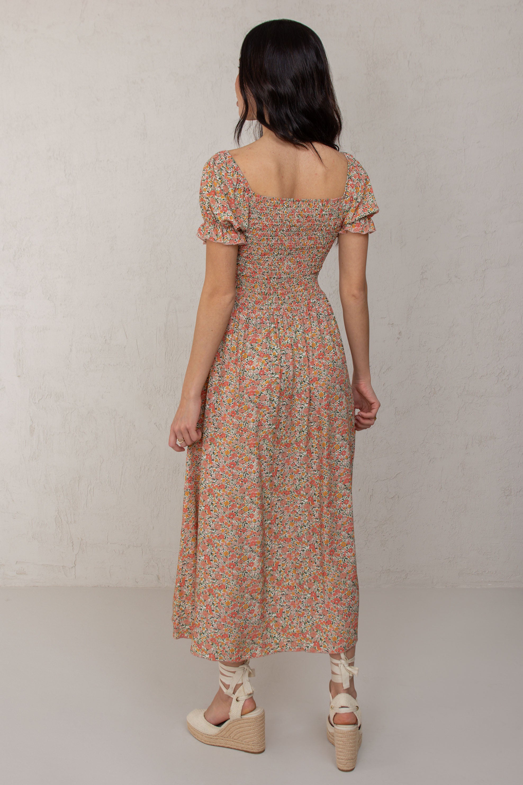 VESTIDO CATALINA // FLORES LIBERTY