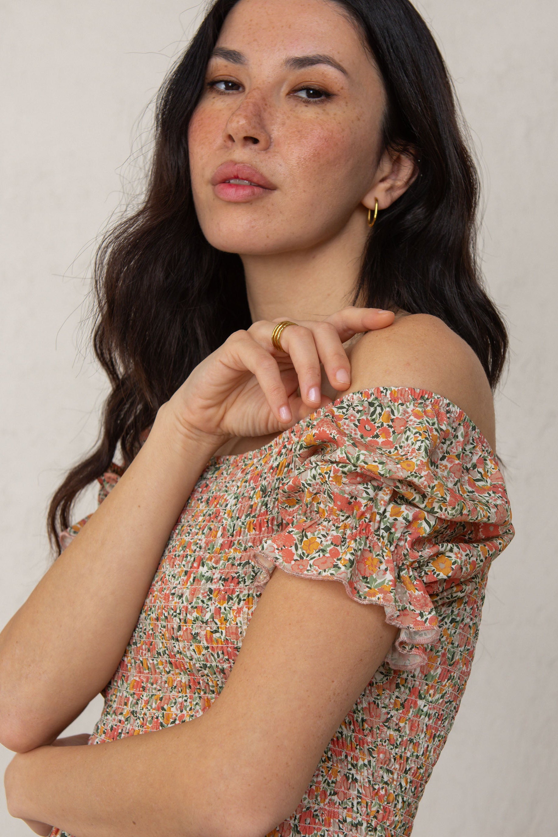 VESTIDO CATALINA // FLORES LIBERTY