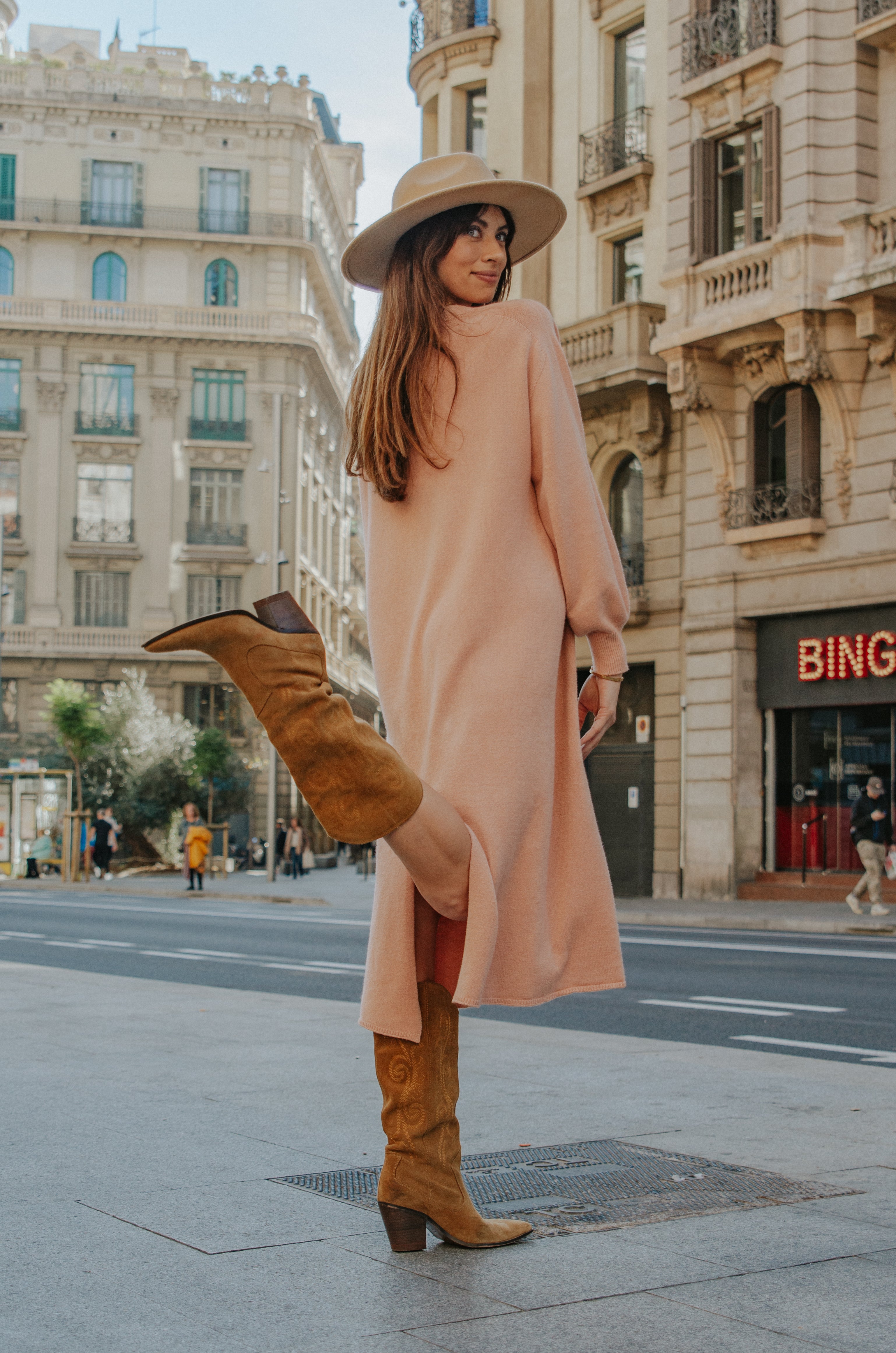 VESTIDO PAULA // PEACH