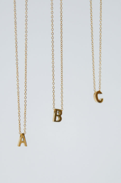 LETTERS NECKLACE // A image 1