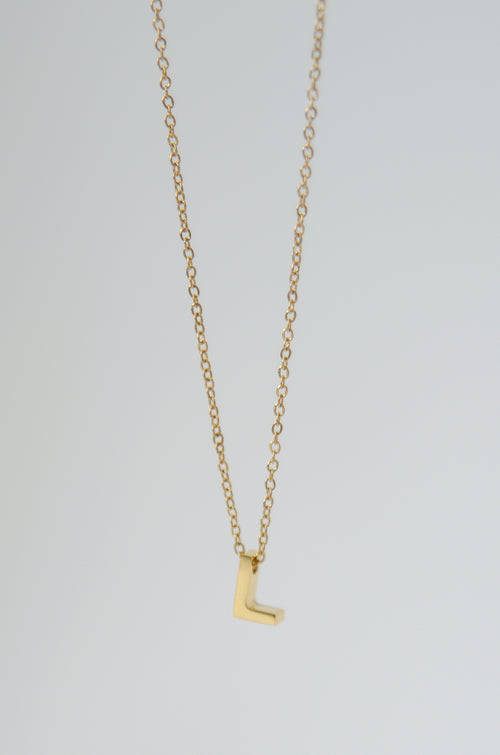 LETTERS NECKLACE // L image 1