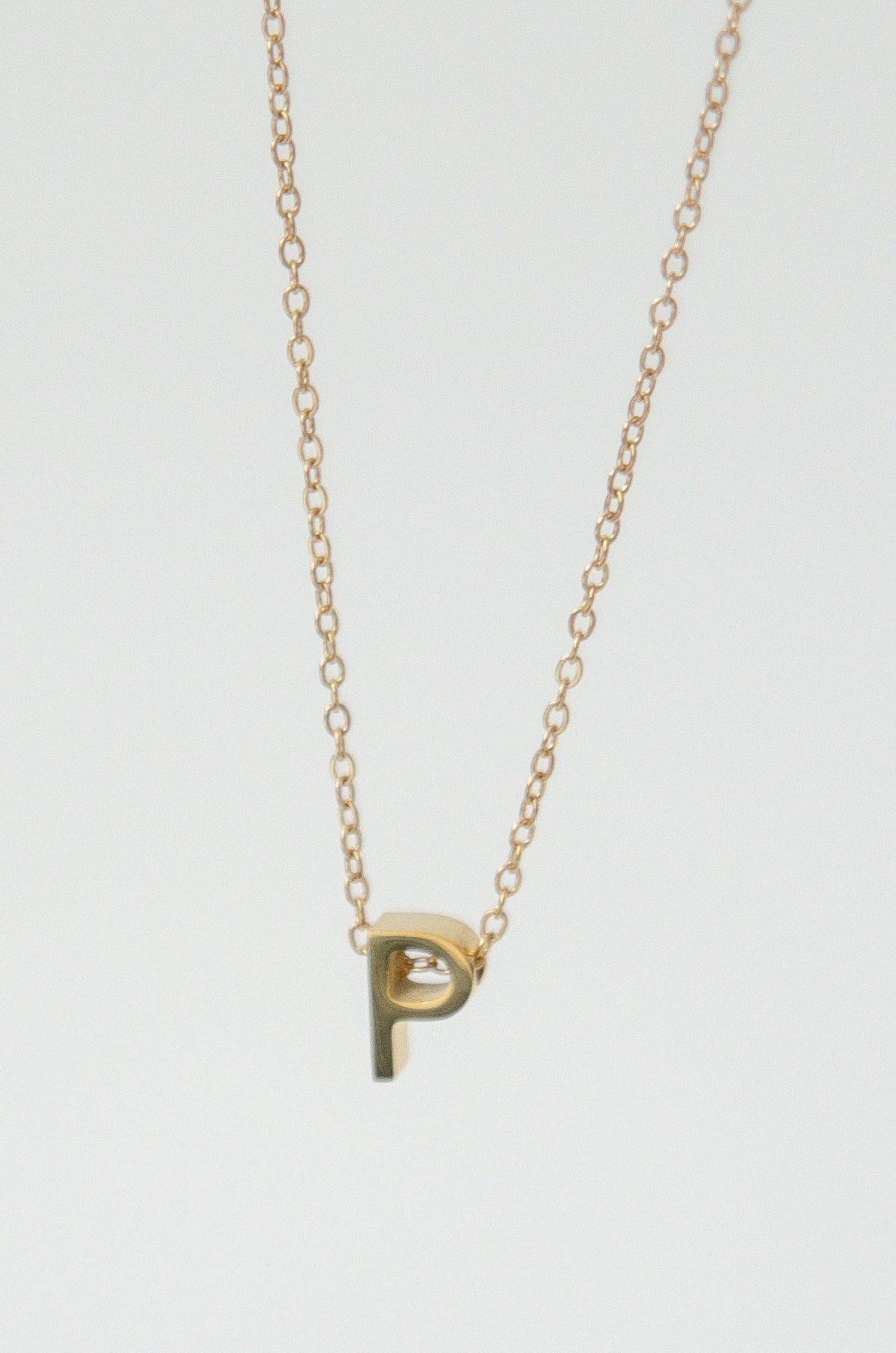 COLLAR LETTERS // P